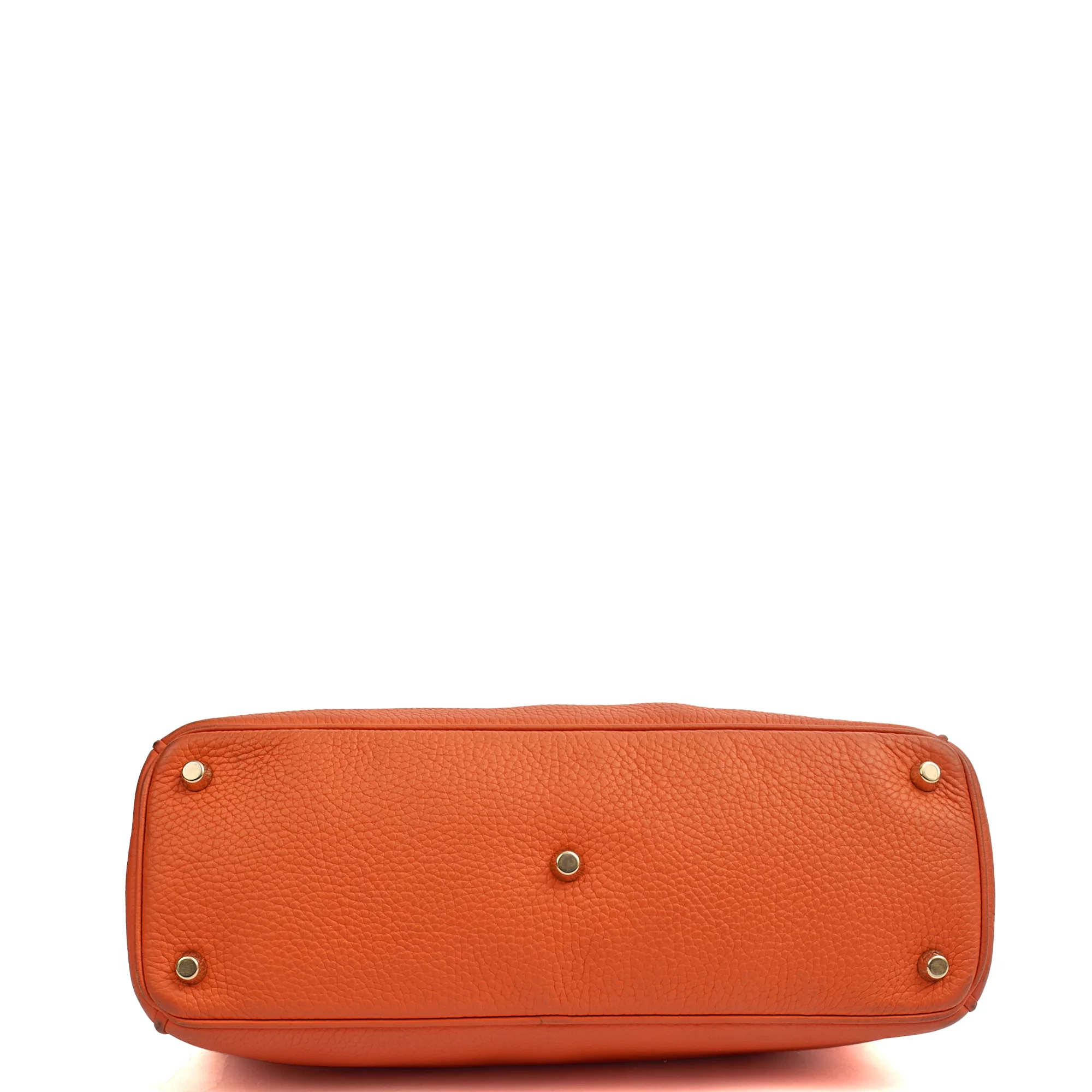 Picture of Christian Dior Tote Diorissimo tote in Orange, Leather
