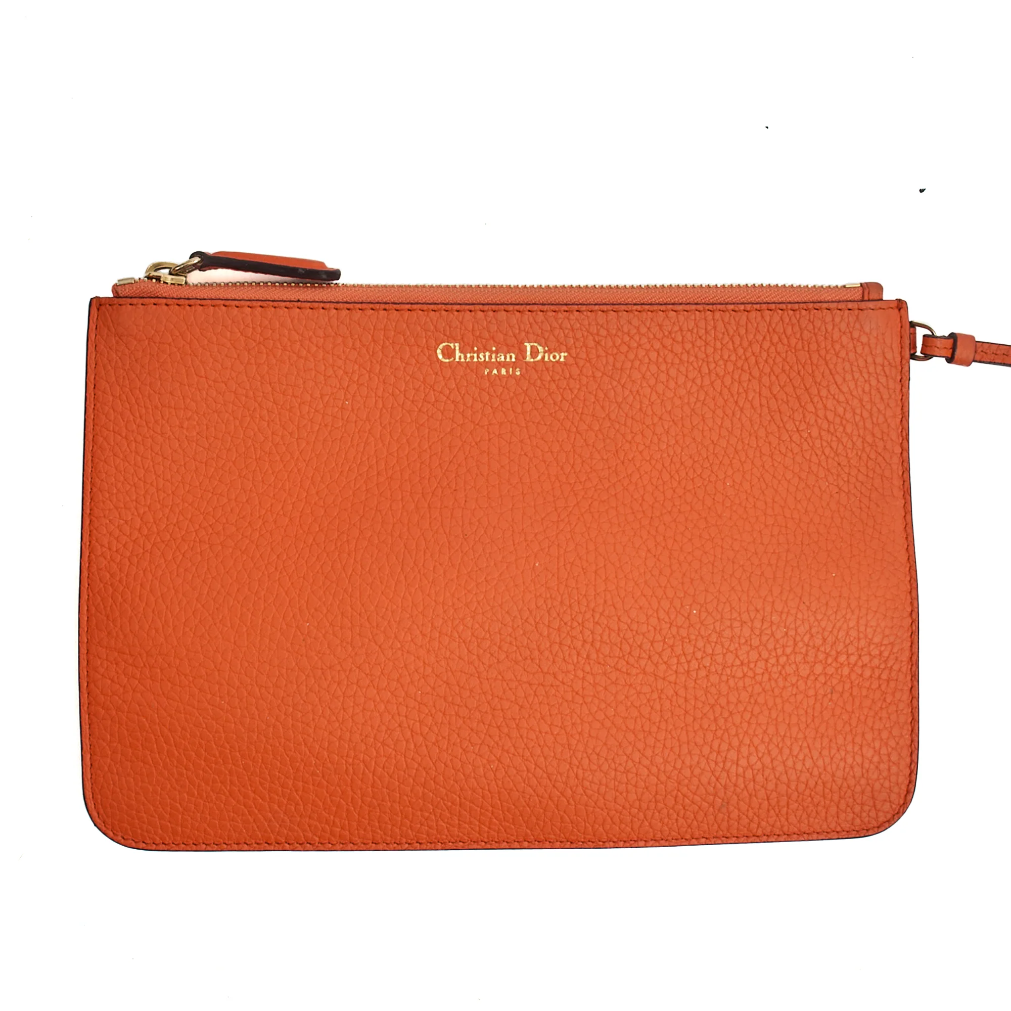 Picture of Christian Dior Tote Diorissimo tote in Orange, Leather