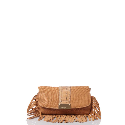 Picture of Jimmy Choo Clutch Clutch in Brown, Leather