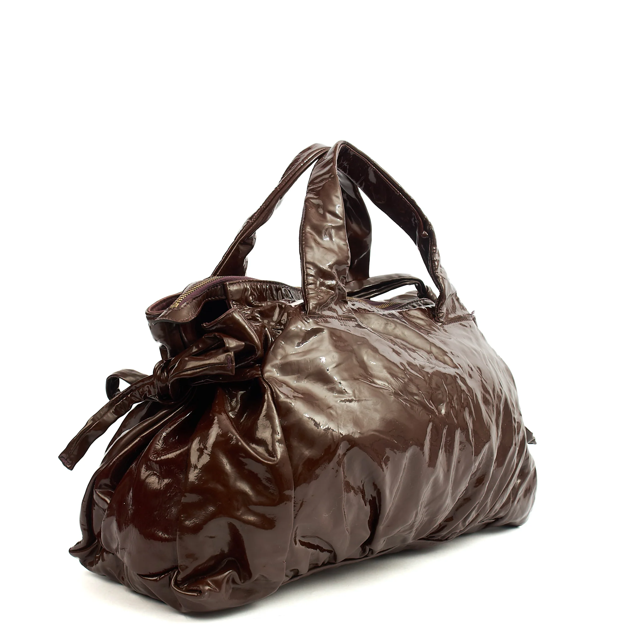 Picture of Gucci Tote Hysteria Hobo - Medium in Purple, Patent Leather