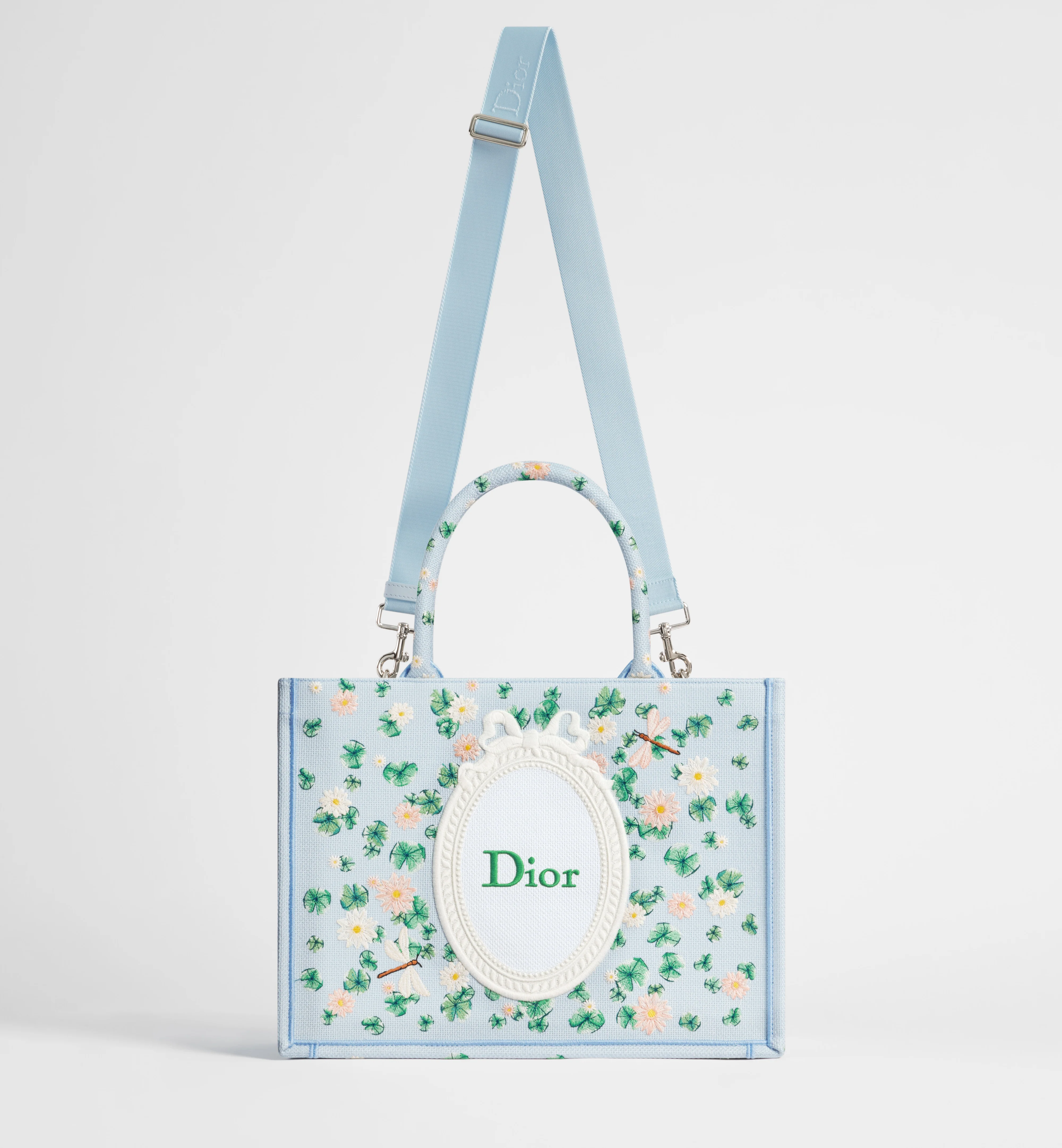 Dior Book Tote Large 42cm with Crossbody Shoulder Strap – Pre-Owned Authentic