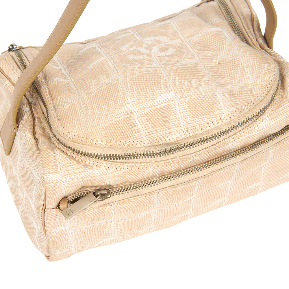Picture of Chanel Travel Line Pouch in Pink, Canvas