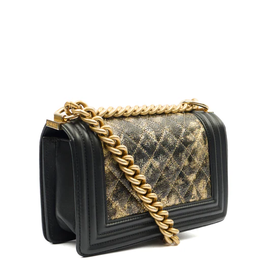 Picture of Chanel Mini Bag Boy - Mini in Metallic, Leather