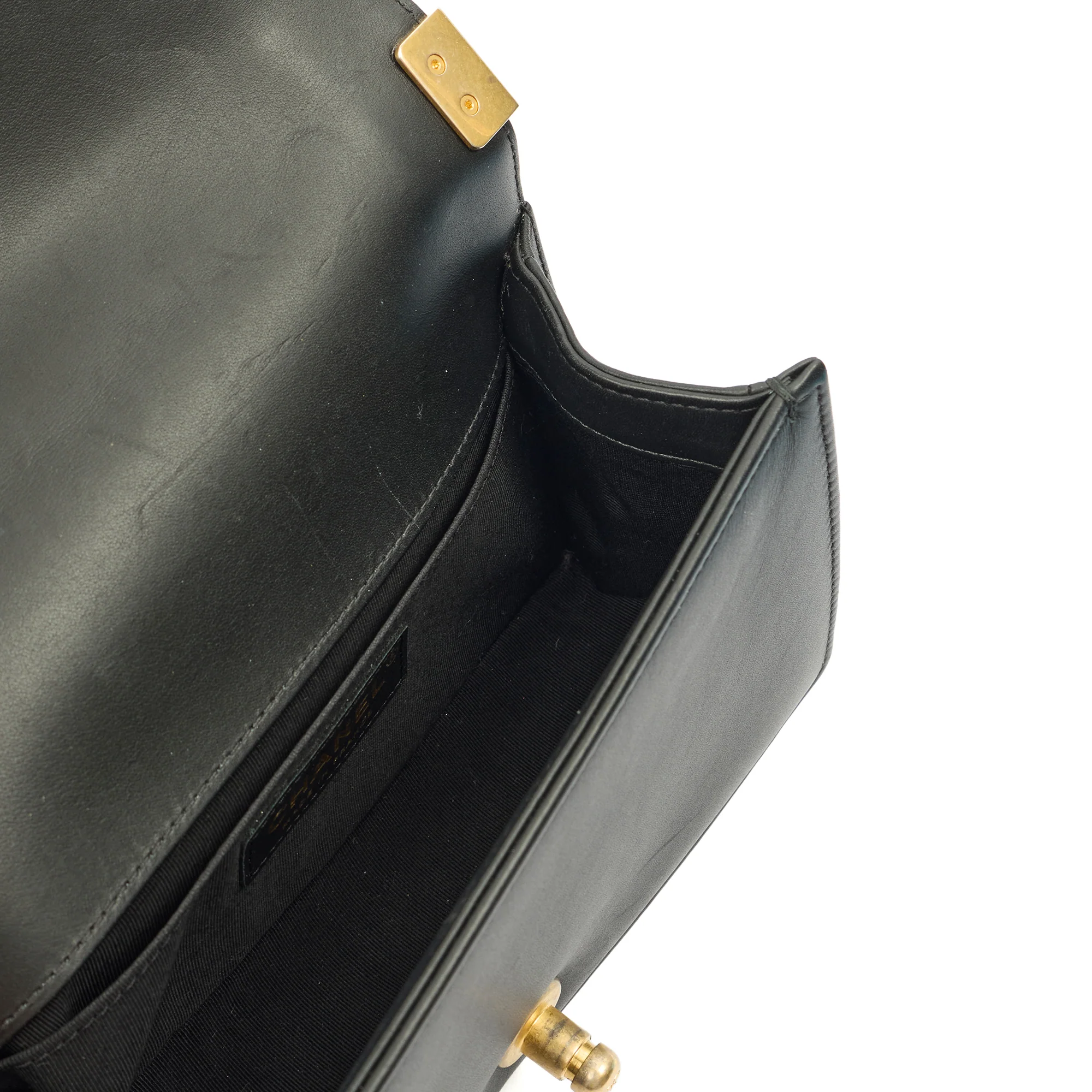 Picture of Chanel Mini Bag Boy - Mini in Metallic, Leather
