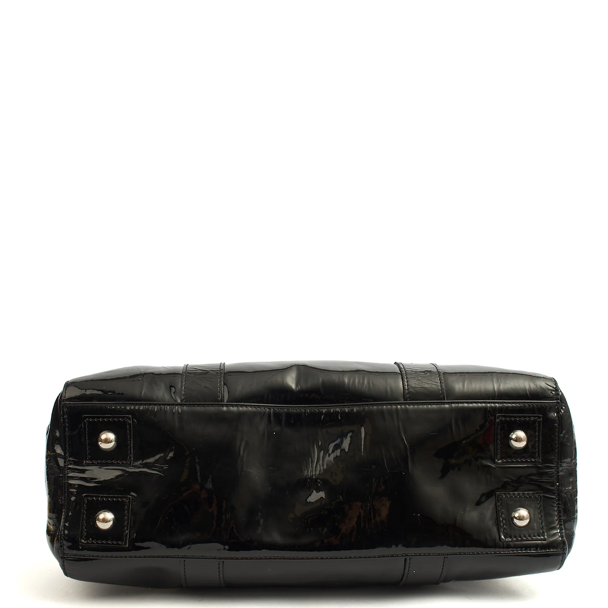 Picture of Mulberry Tote Bayswater Heritage in Black, Patent Leather