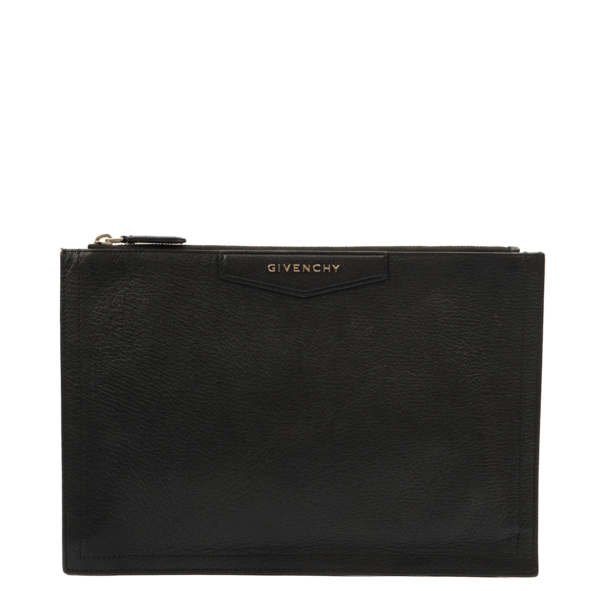 Picture of Givenchy Clutch Antigona Clutch in Black, Goat Skin