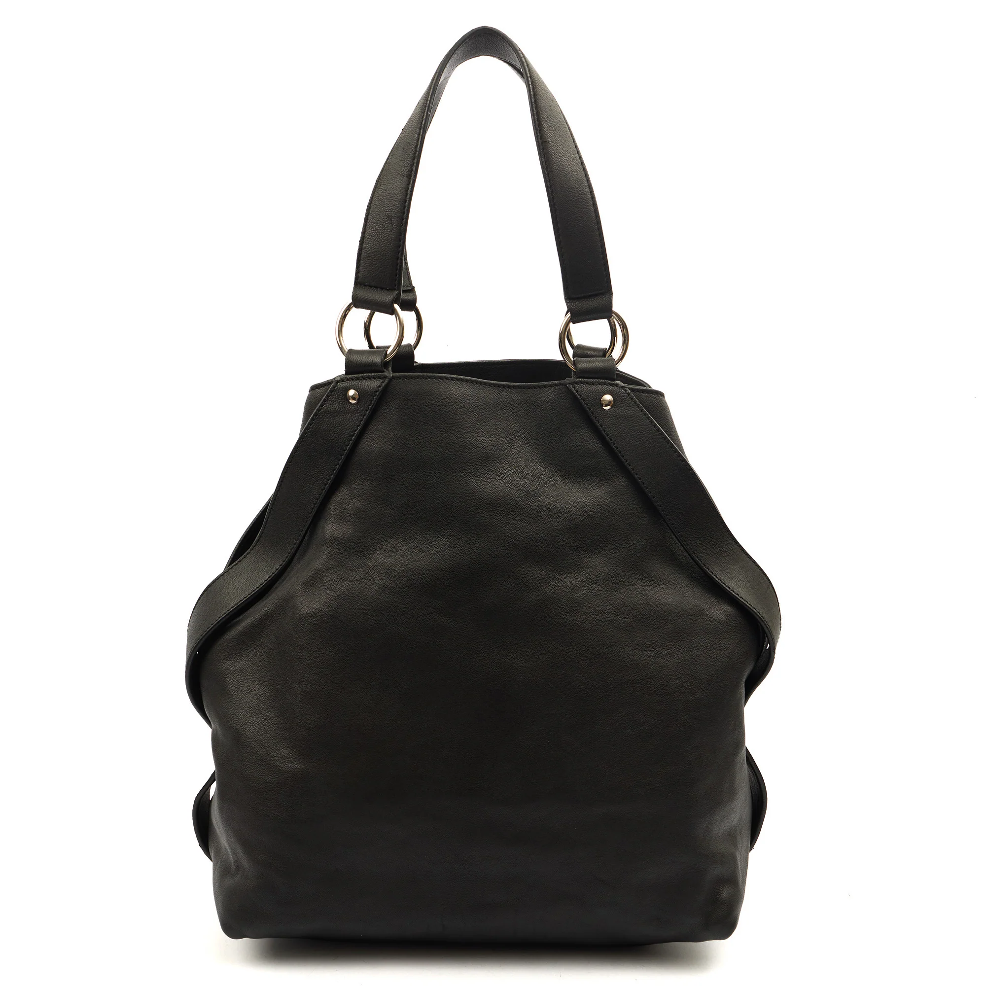Picture of Saint Laurent Tote Tote in Black, Calfskin Leather