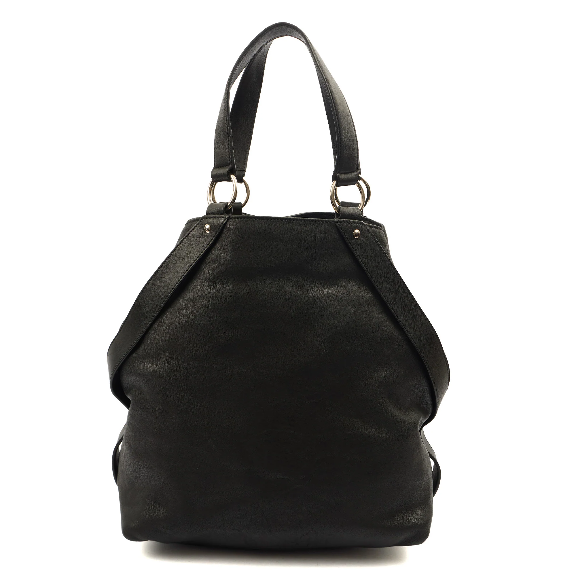 Picture of Saint Laurent Tote Tote in Black, Calfskin Leather