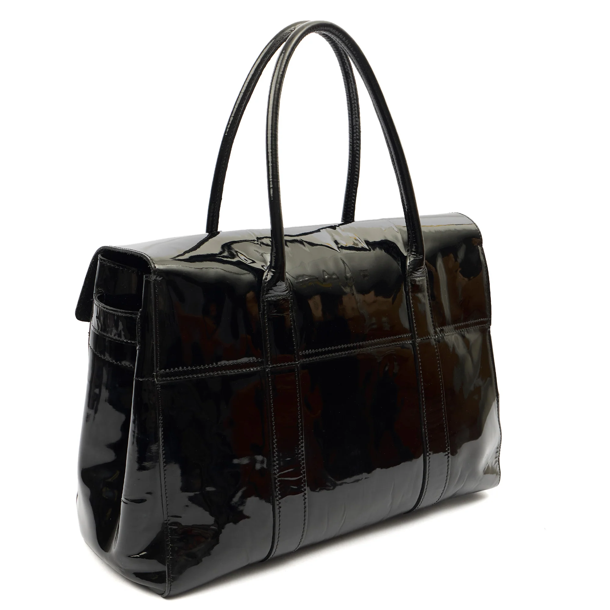 Picture of Mulberry Tote Bayswater Heritage in Black, Leather