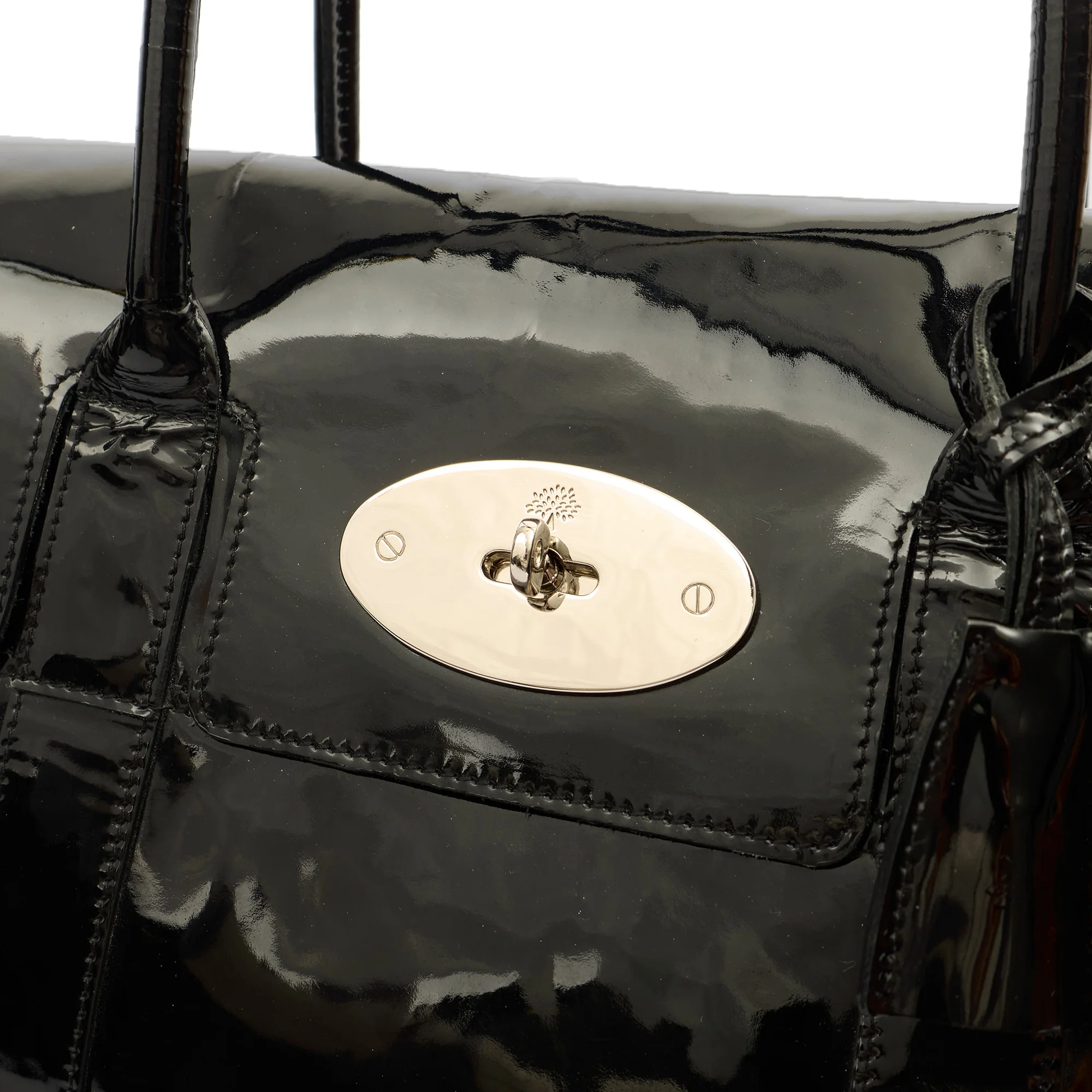Picture of Mulberry Tote Bayswater Heritage in Black, Leather