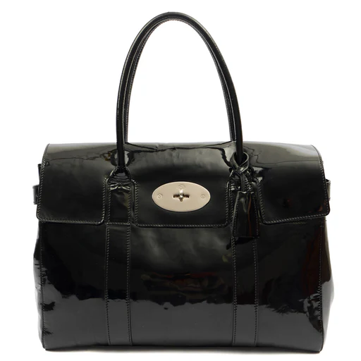 Picture of Mulberry Tote Bayswater Heritage in Black, Leather