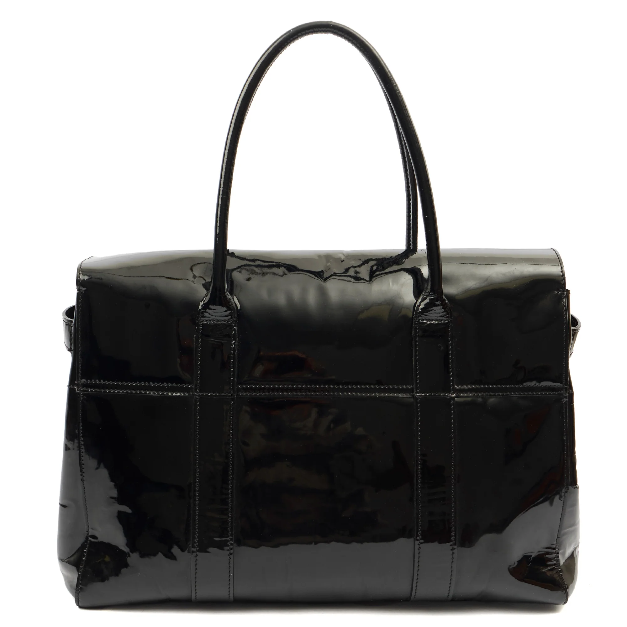 Picture of Mulberry Tote Bayswater Heritage in Black, Leather