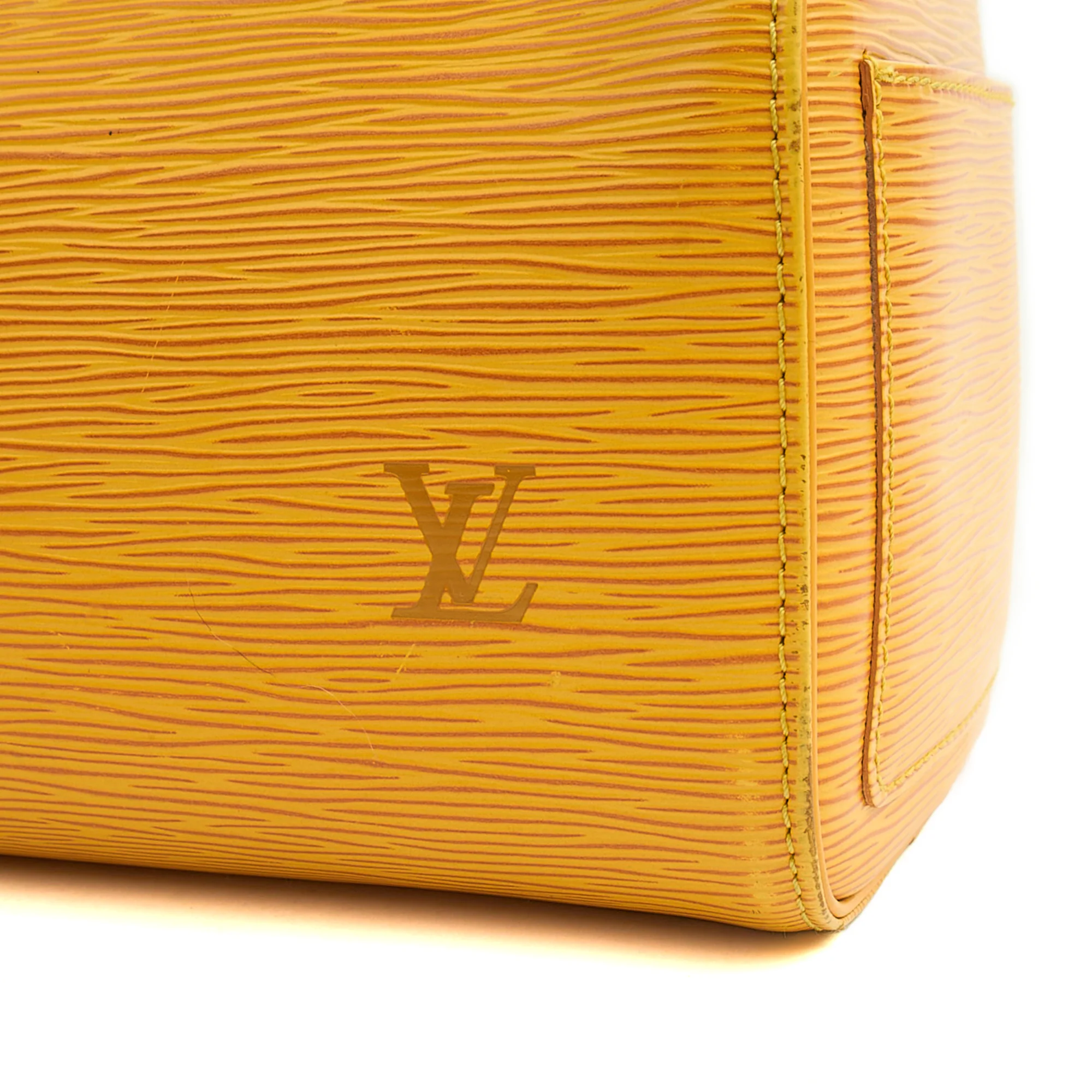 Picture of Louis Vuitton Tote Speedy 30 in Yellow, Epi Leather