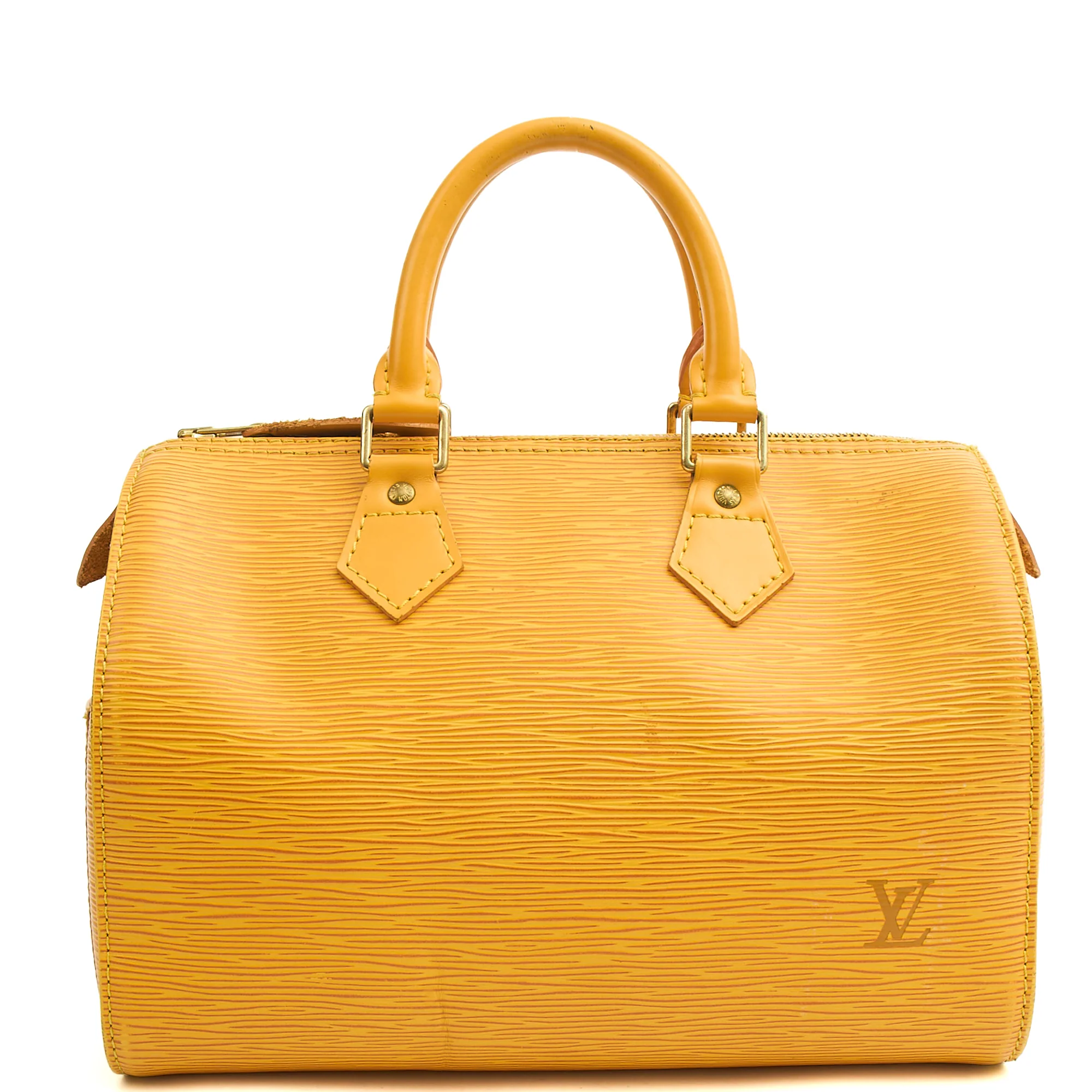 Picture of Louis Vuitton Tote Speedy 30 in Yellow, Epi Leather