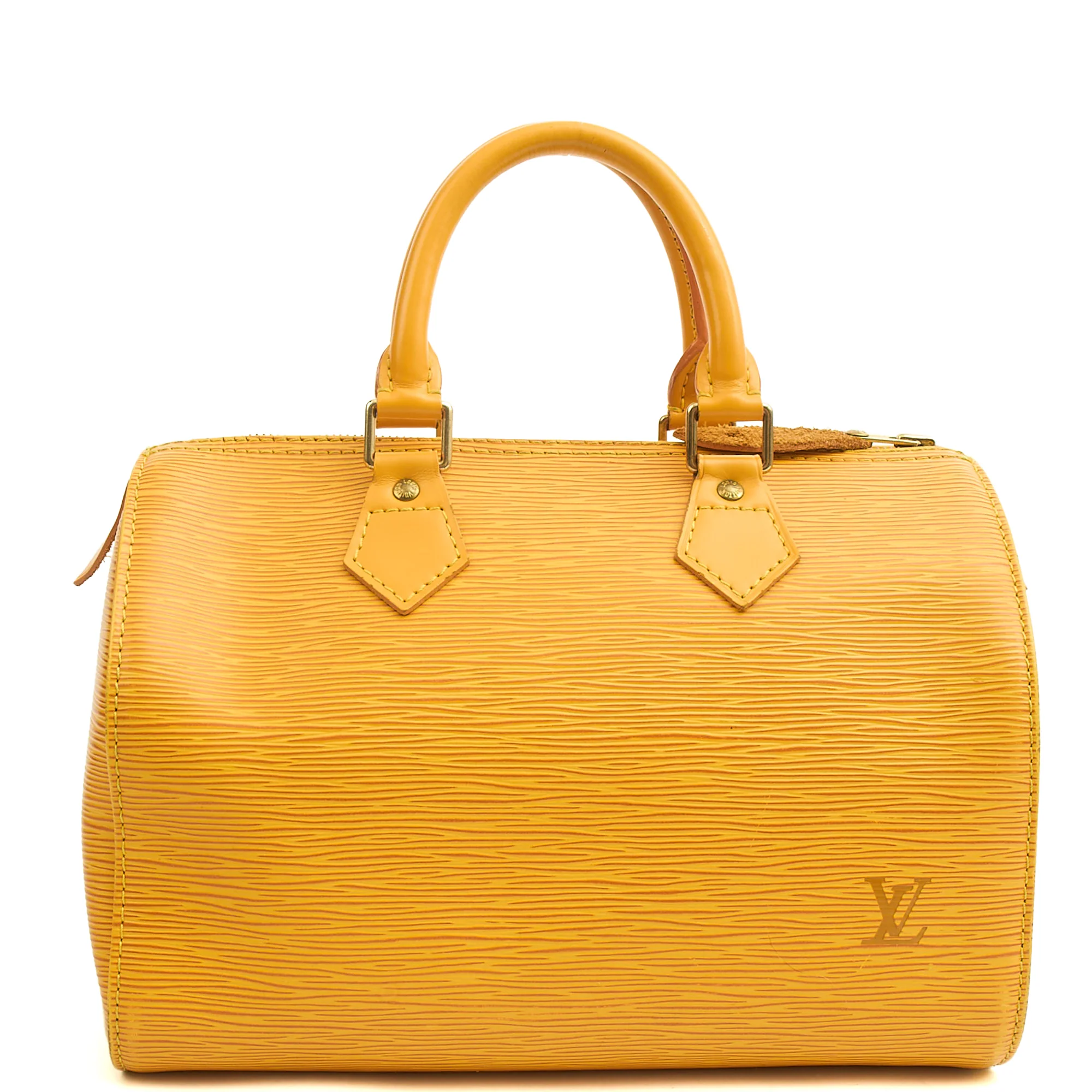 Picture of Louis Vuitton Tote Speedy 30 in Yellow, Epi Leather