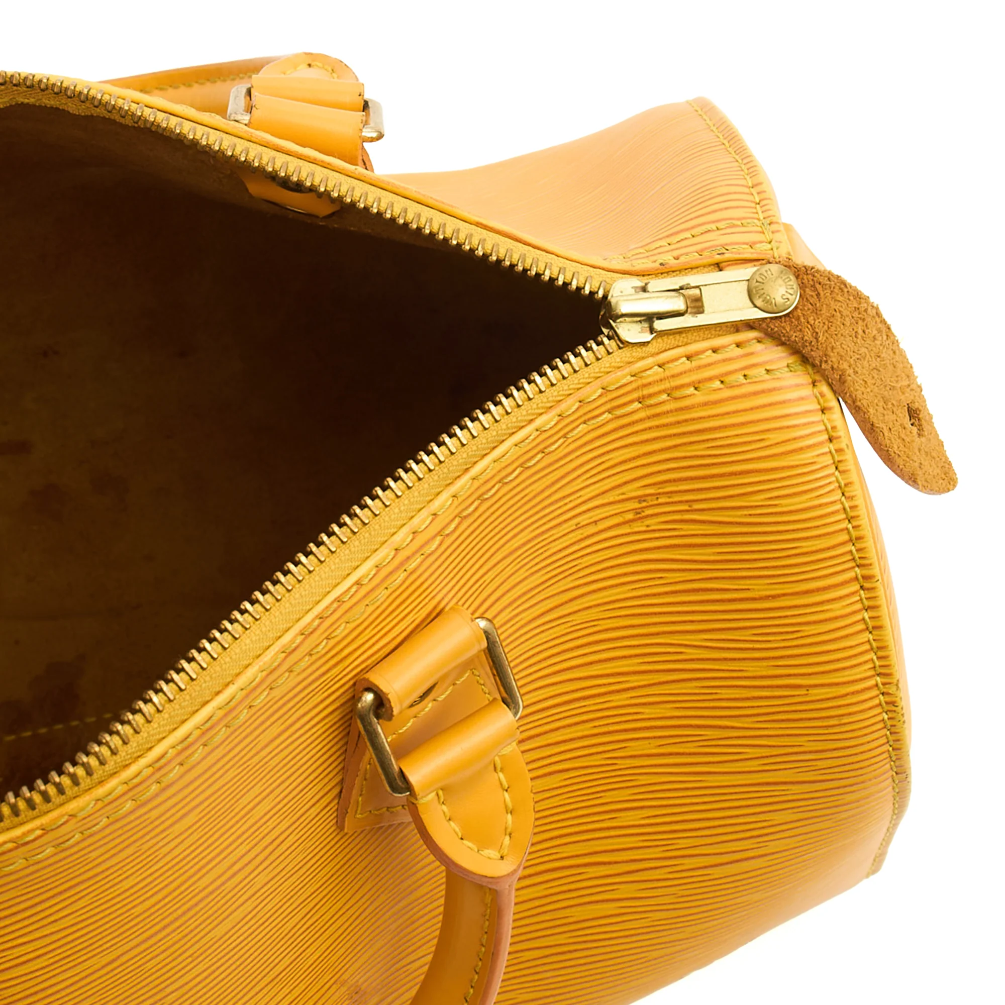 Picture of Louis Vuitton Tote Speedy 30 in Yellow, Epi Leather