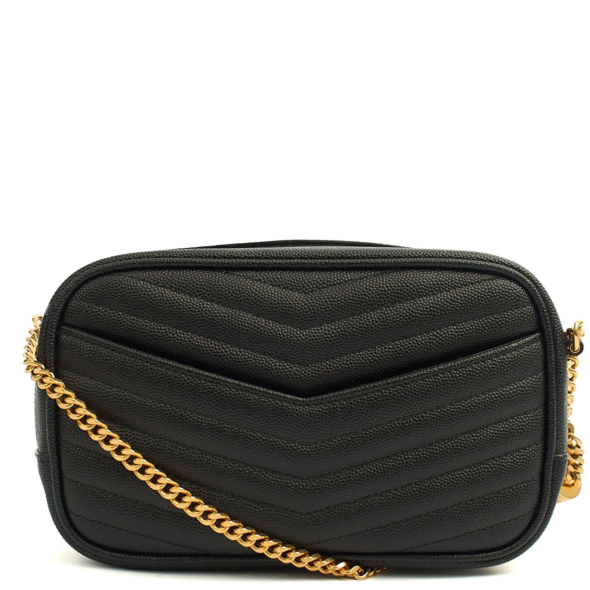 Picture of Saint Laurent Cross Body Lou - Mini in Black, Leather
