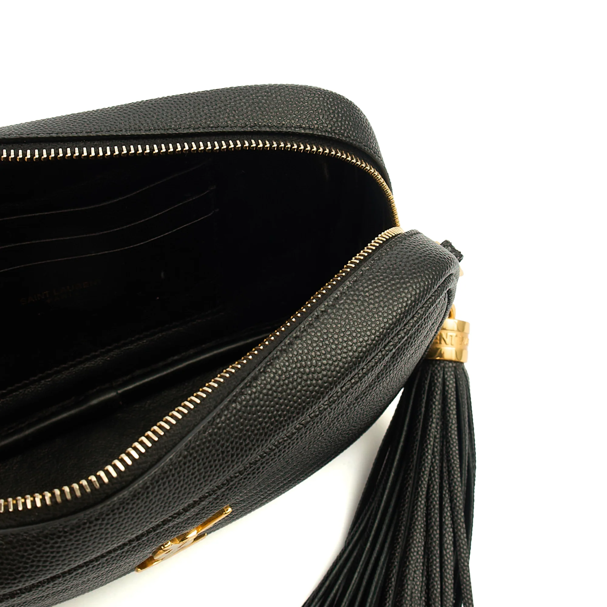 Picture of Saint Laurent Cross Body Lou - Mini in Black, Leather