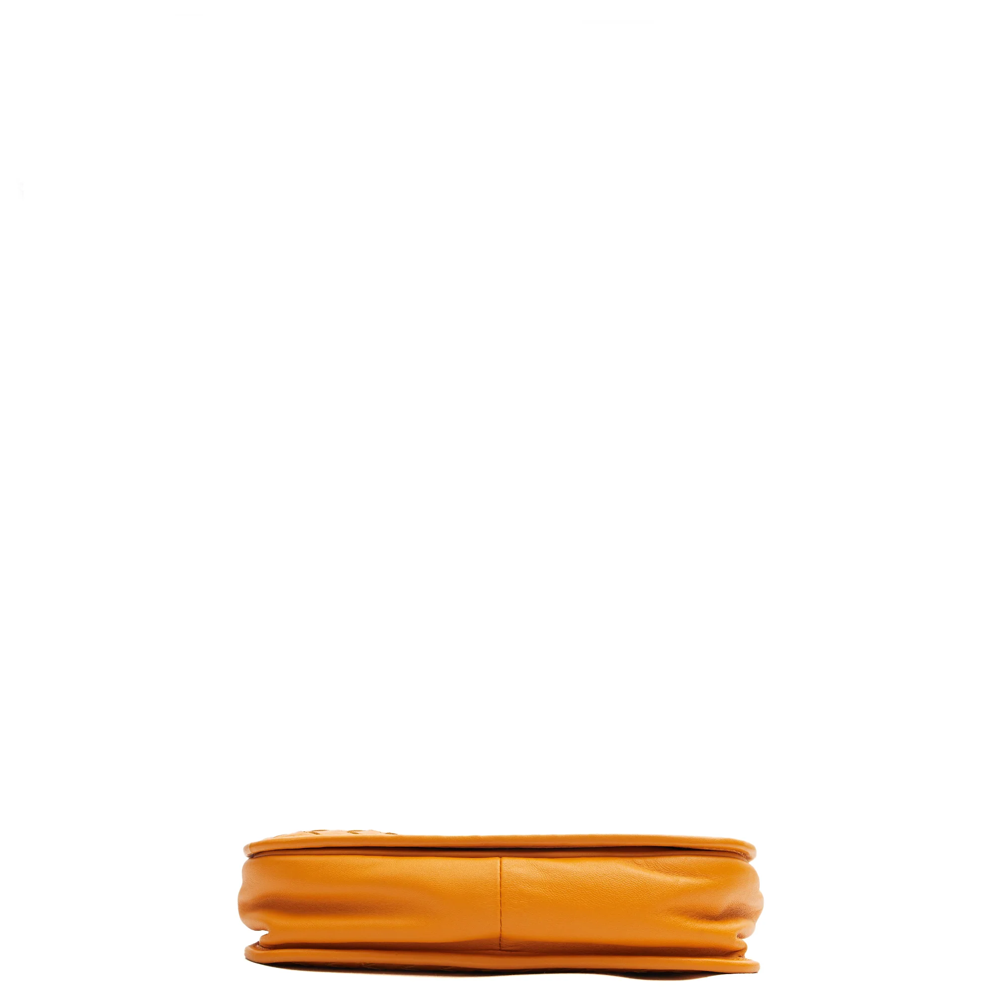 Picture of Bottega Veneta Shoulder Bag Intrecciato Flap Shoulder Bag in Orange, Intrecciato Nappa