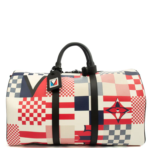 Picture of Louis Vuitton Soft Sided Keepall 50 Bandouliere in Multi, Canvas