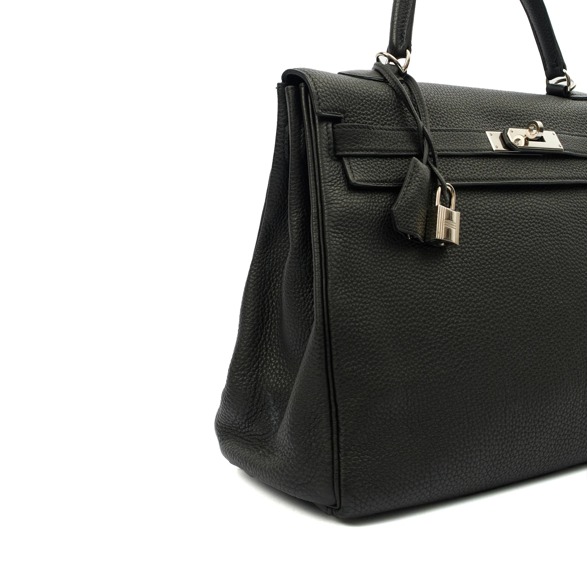 Picture of Hermes Cross Body Kelly 35 in Black, Togo Leather