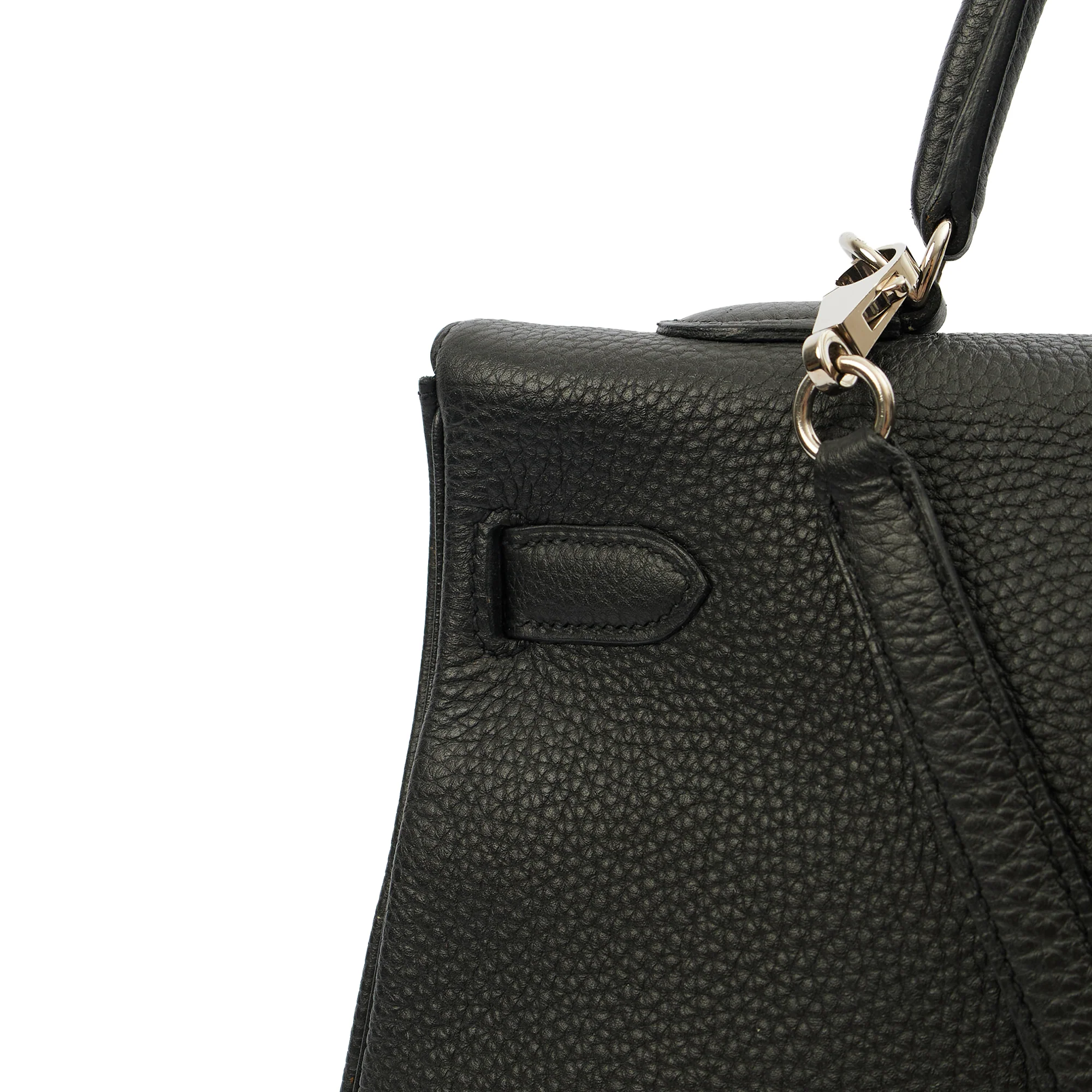 Picture of Hermes Cross Body Kelly 35 in Black, Togo Leather