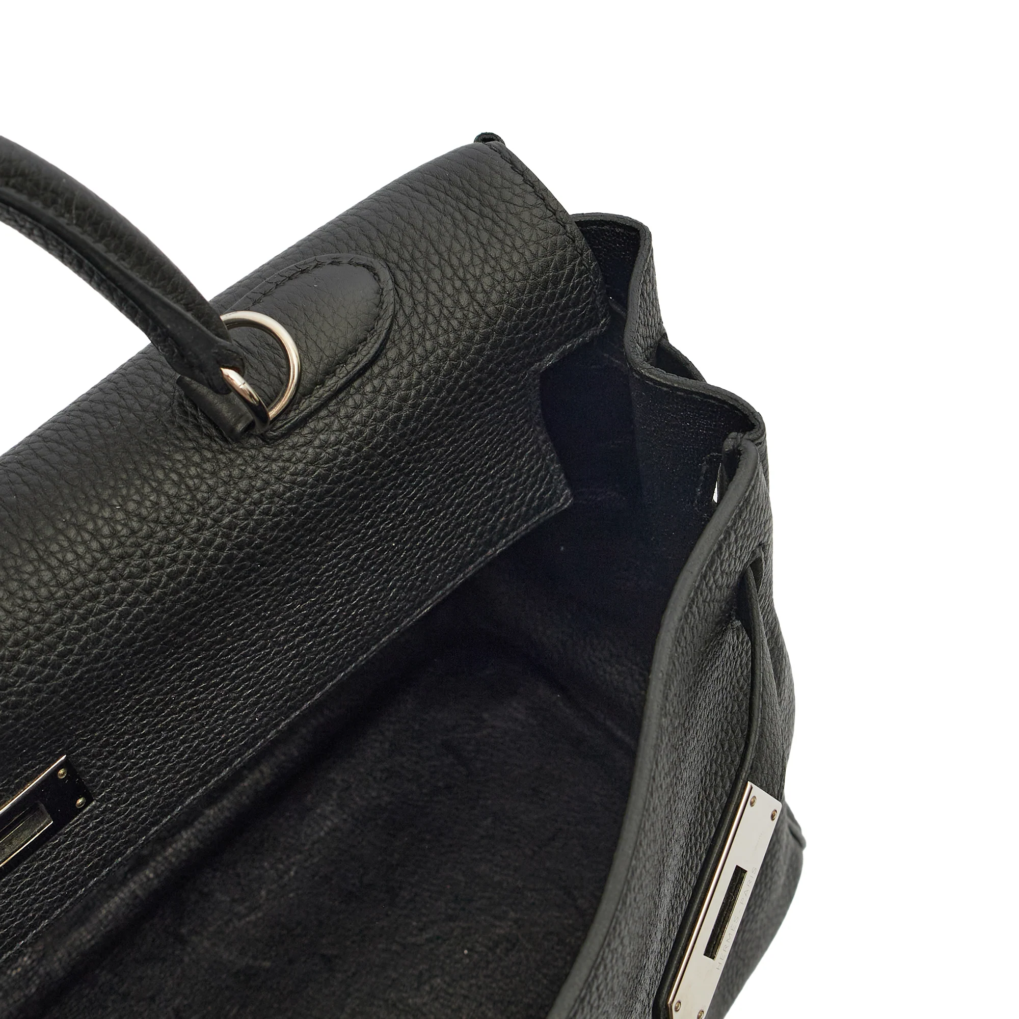 Picture of Hermes Cross Body Kelly 35 in Black, Togo Leather