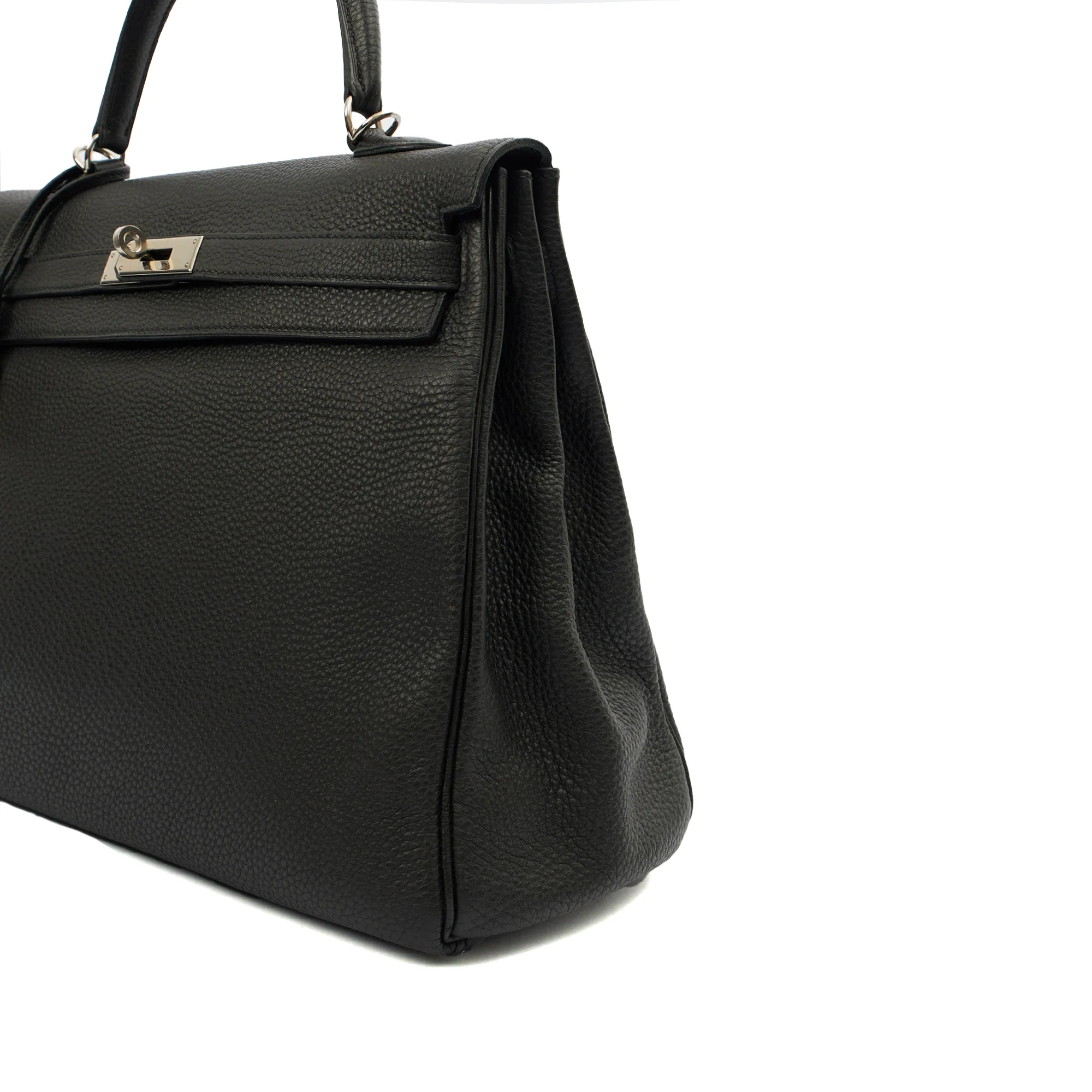 Picture of Hermes Cross Body Kelly 35 in Black, Togo Leather