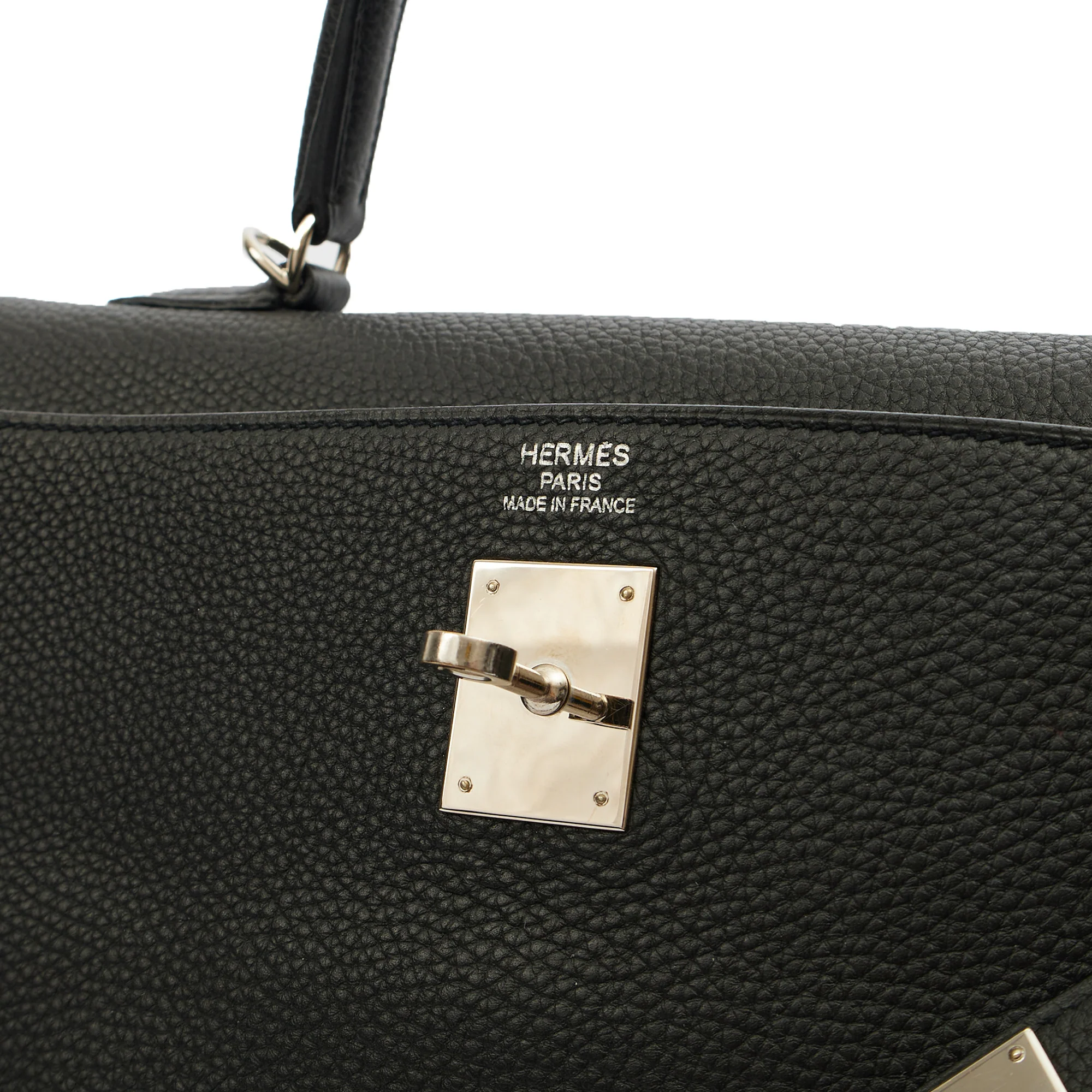 Picture of Hermes Cross Body Kelly 35 in Black, Togo Leather