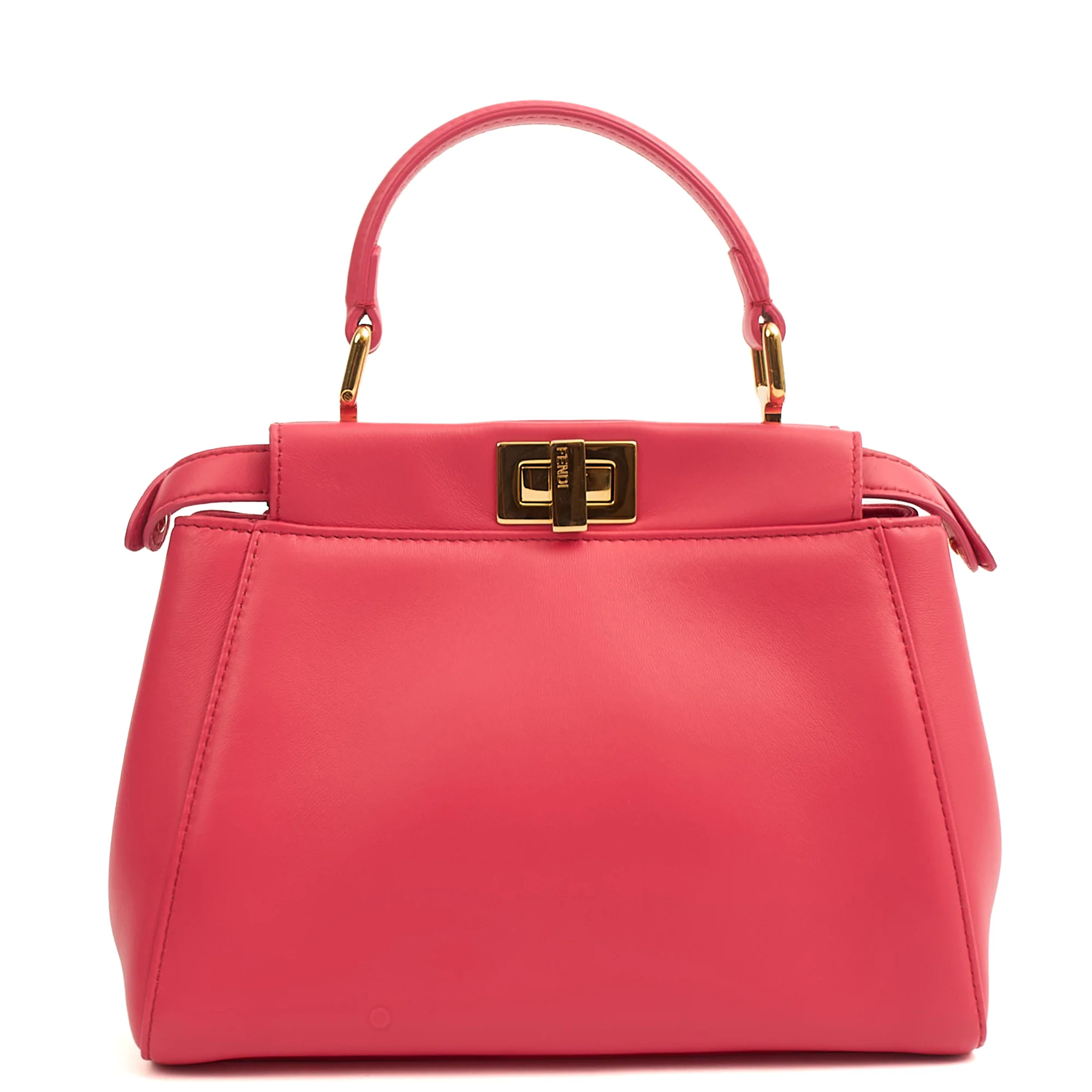 Picture of Fendi Top Handle Peekabo - Mini  in Pink, Leather