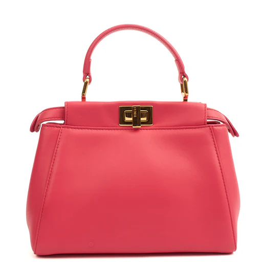 Picture of Fendi Top Handle Peekabo - Mini  in Pink, Leather