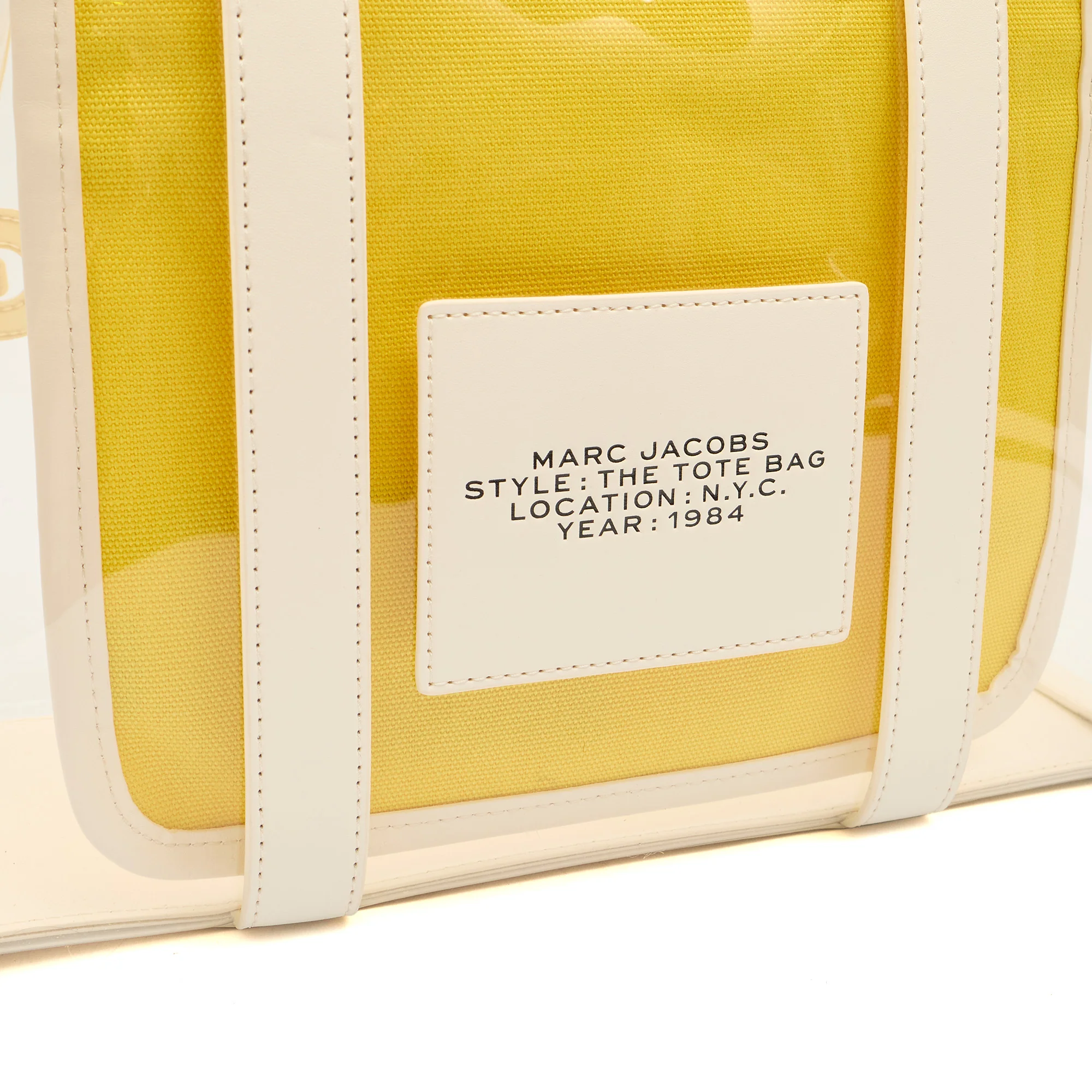 Picture of Marc Jacobs Tote The Tote Bag in White, Leather