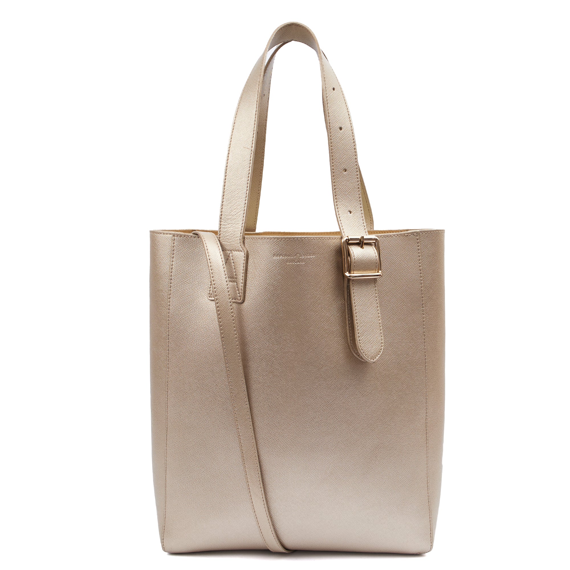 Picture of Aspinal of London Tote London Tote - Midi in Metallic, Leather