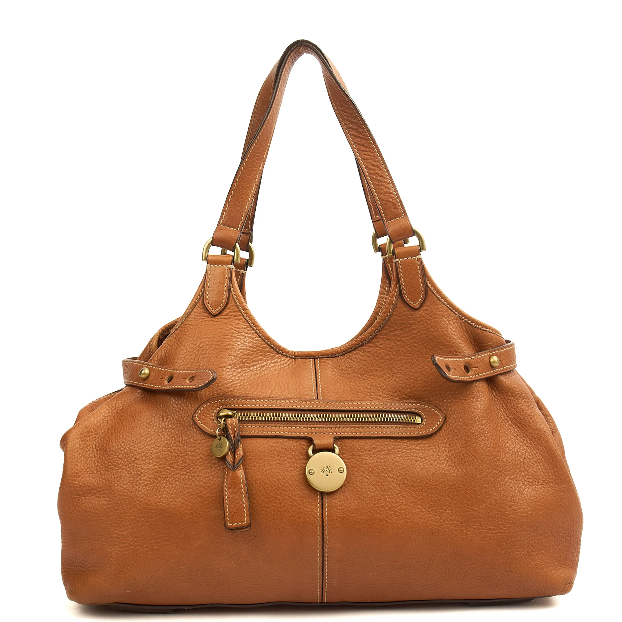 Picture of Mulberry Shoulder Bag Somerset Tote in Oak, Leather