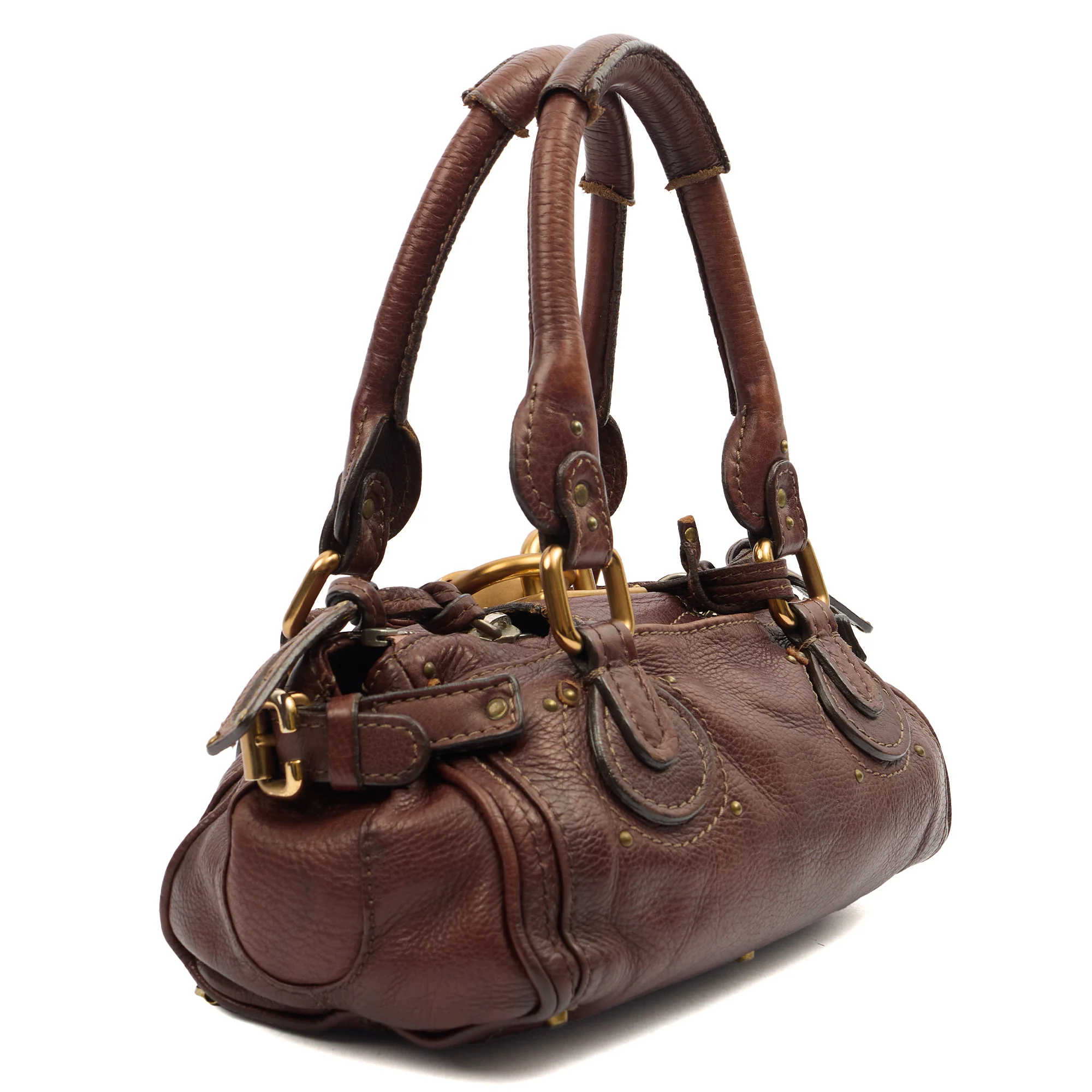 Picture of Chloe Mini Bag Paddington - Mini in Brown, Calfskin Leather