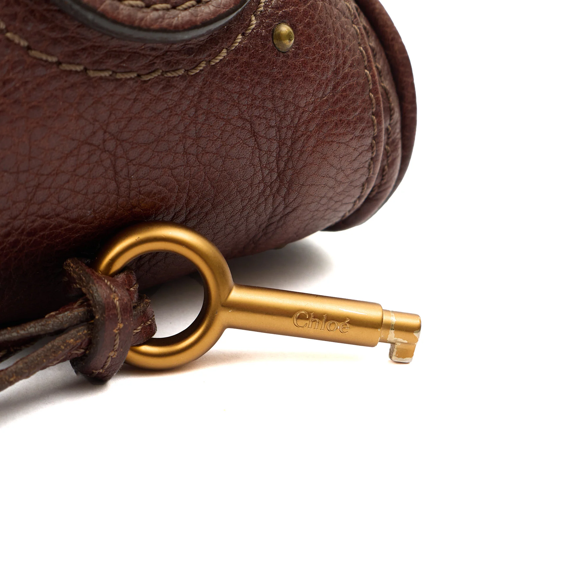 Picture of Chloe Mini Bag Paddington - Mini in Brown, Calfskin Leather