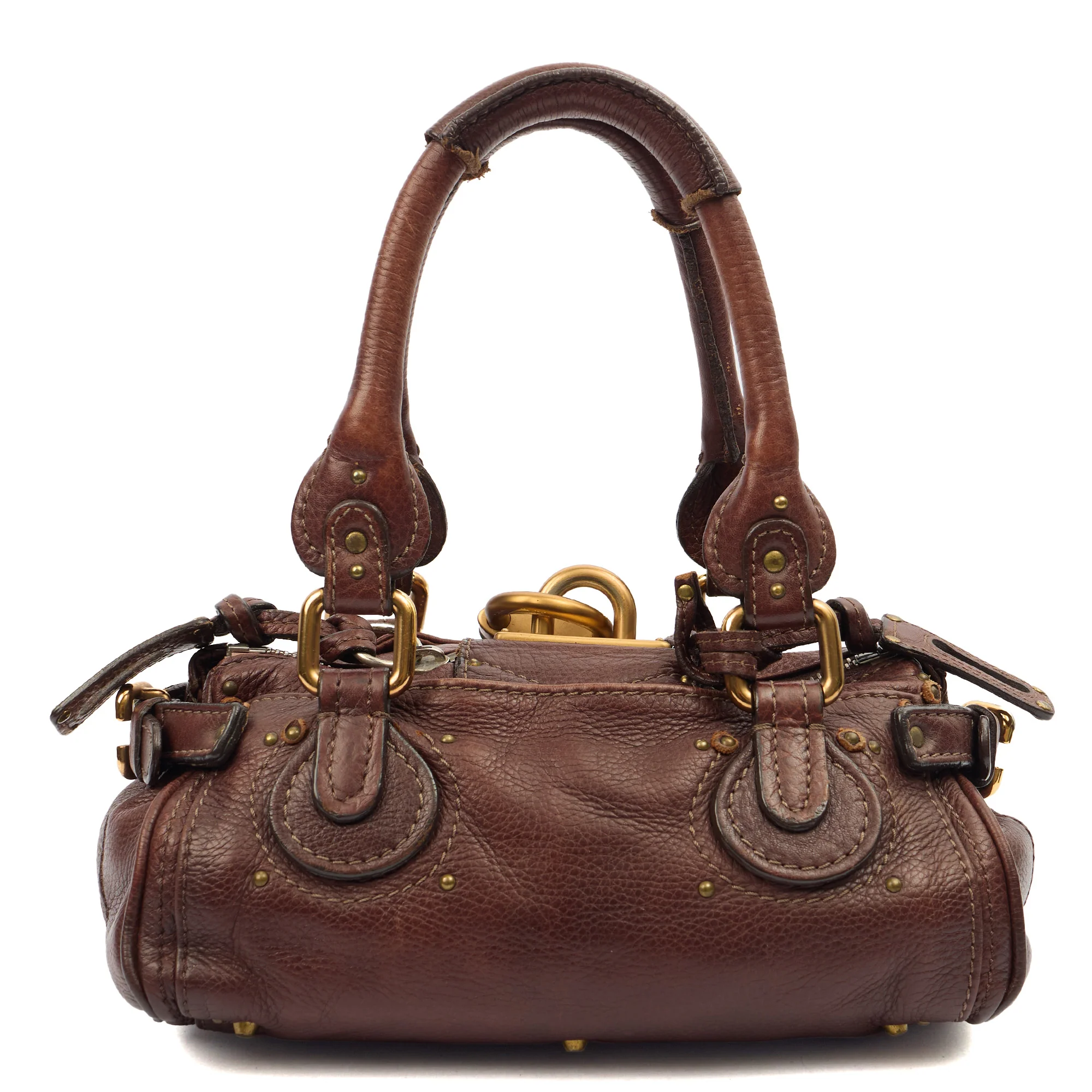 Picture of Chloe Mini Bag Paddington - Mini in Brown, Calfskin Leather