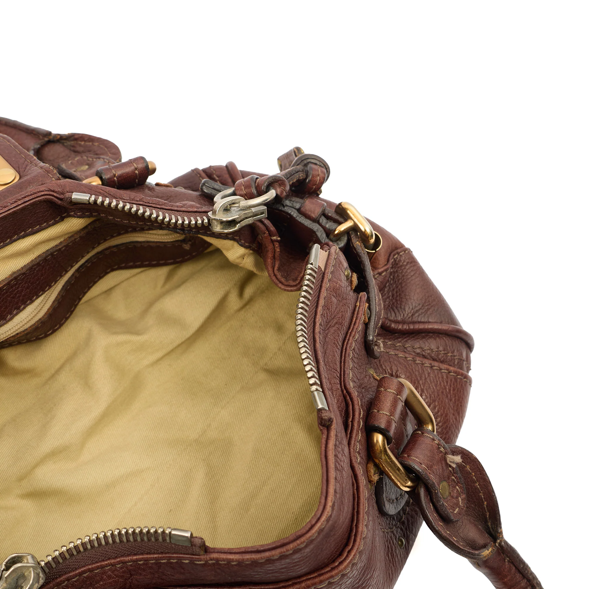 Picture of Chloe Mini Bag Paddington - Mini in Brown, Calfskin Leather