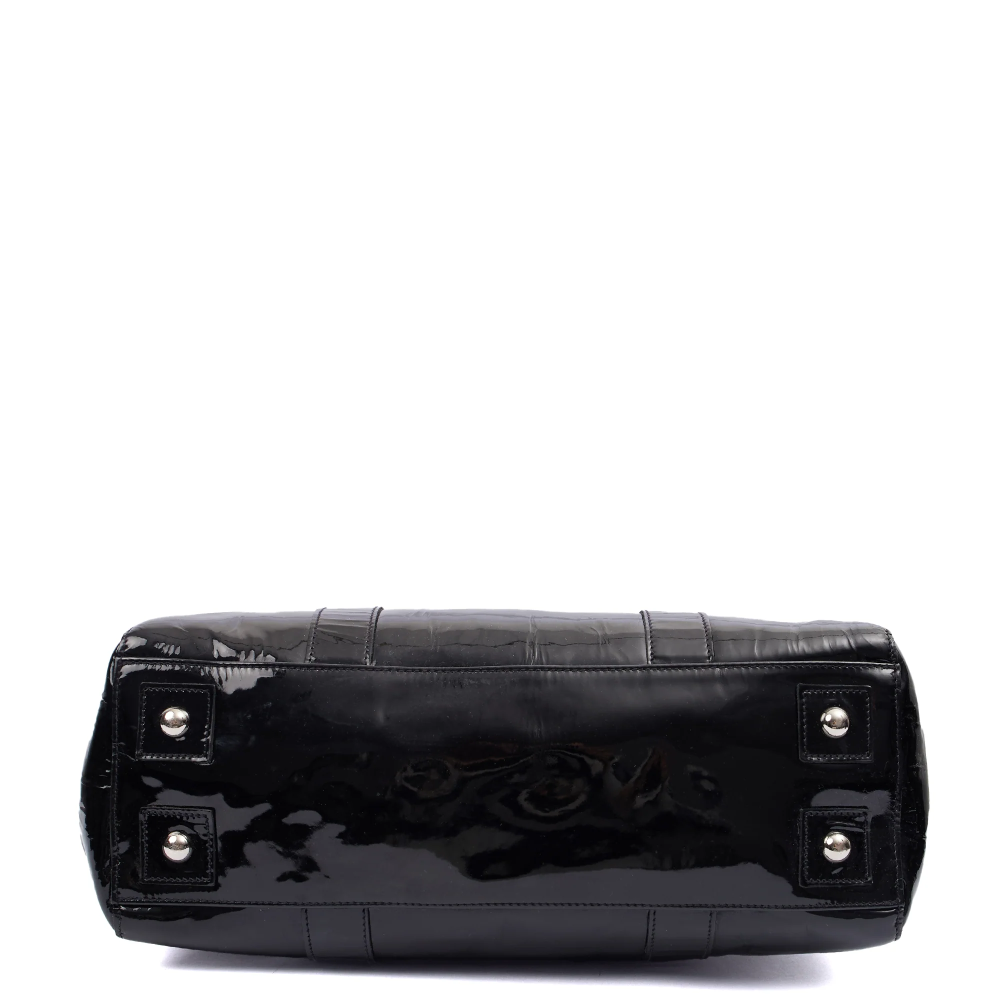 Picture of Mulberry Tote Bayswater Heritage in Black, Patent Leather