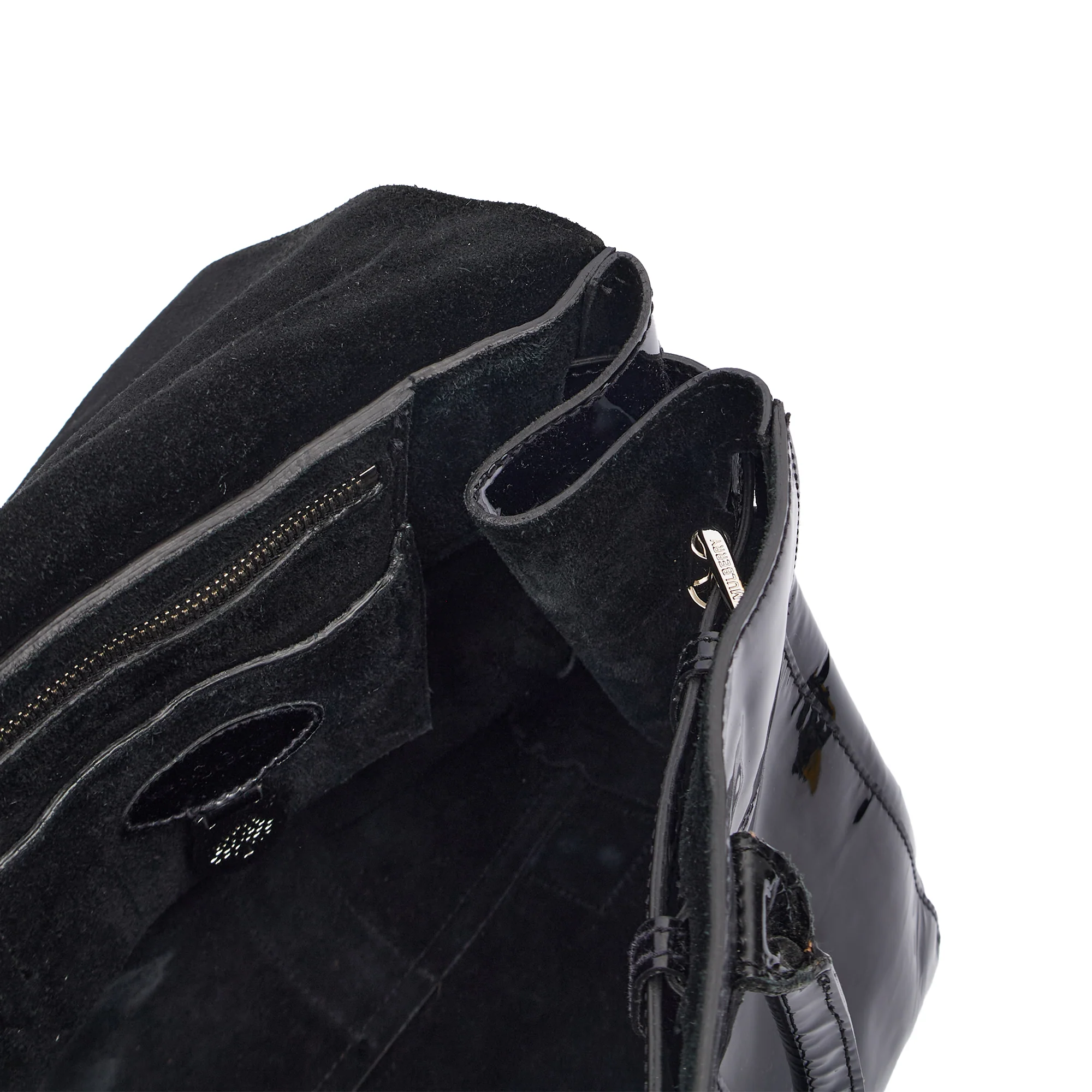 Picture of Mulberry Tote Bayswater Heritage in Black, Patent Leather