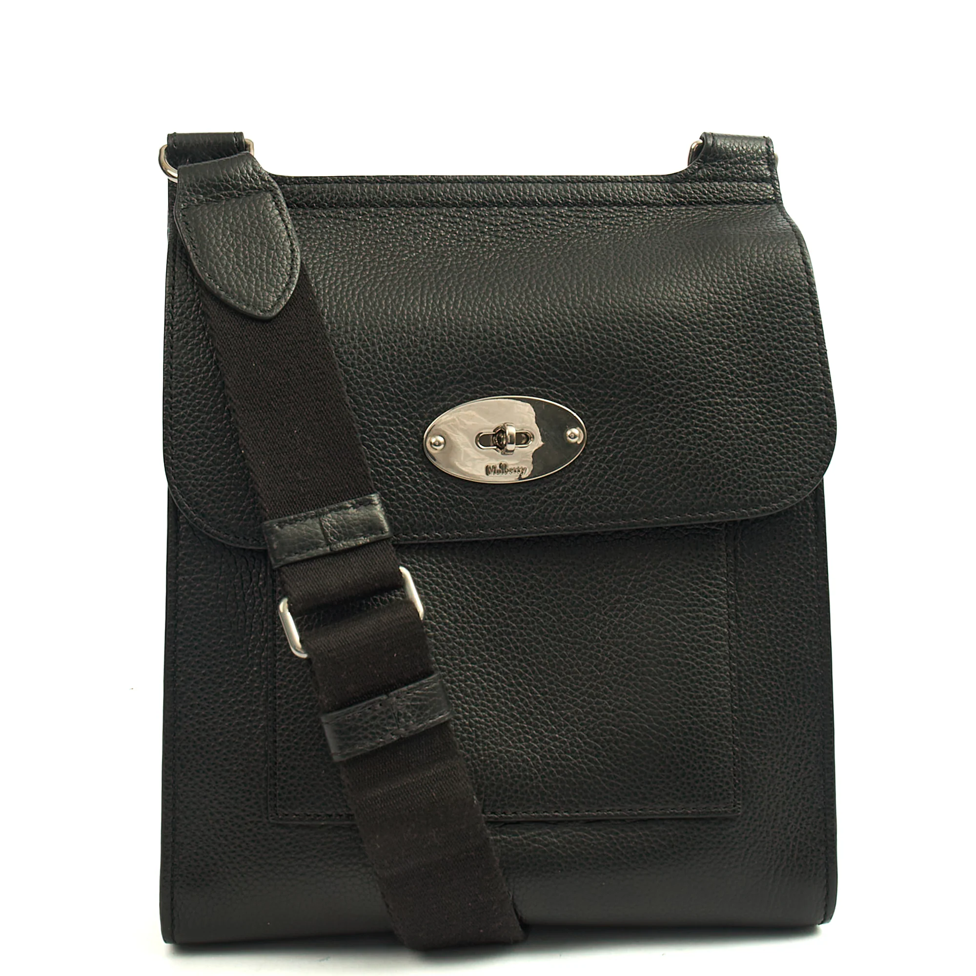 Picture of Mulberry Cross Body Antony in Black, Leather