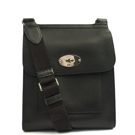 Picture of Mulberry Cross Body Antony in Black, Leather