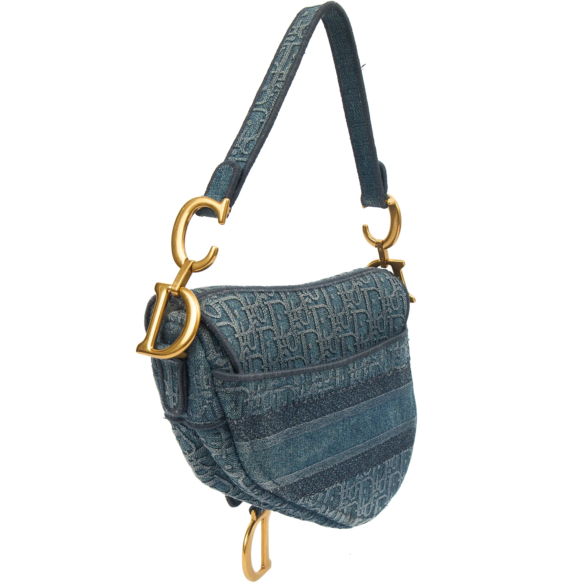 Picture of Christian Dior Shoulder Bag Saddle Bag in Blue, invalid