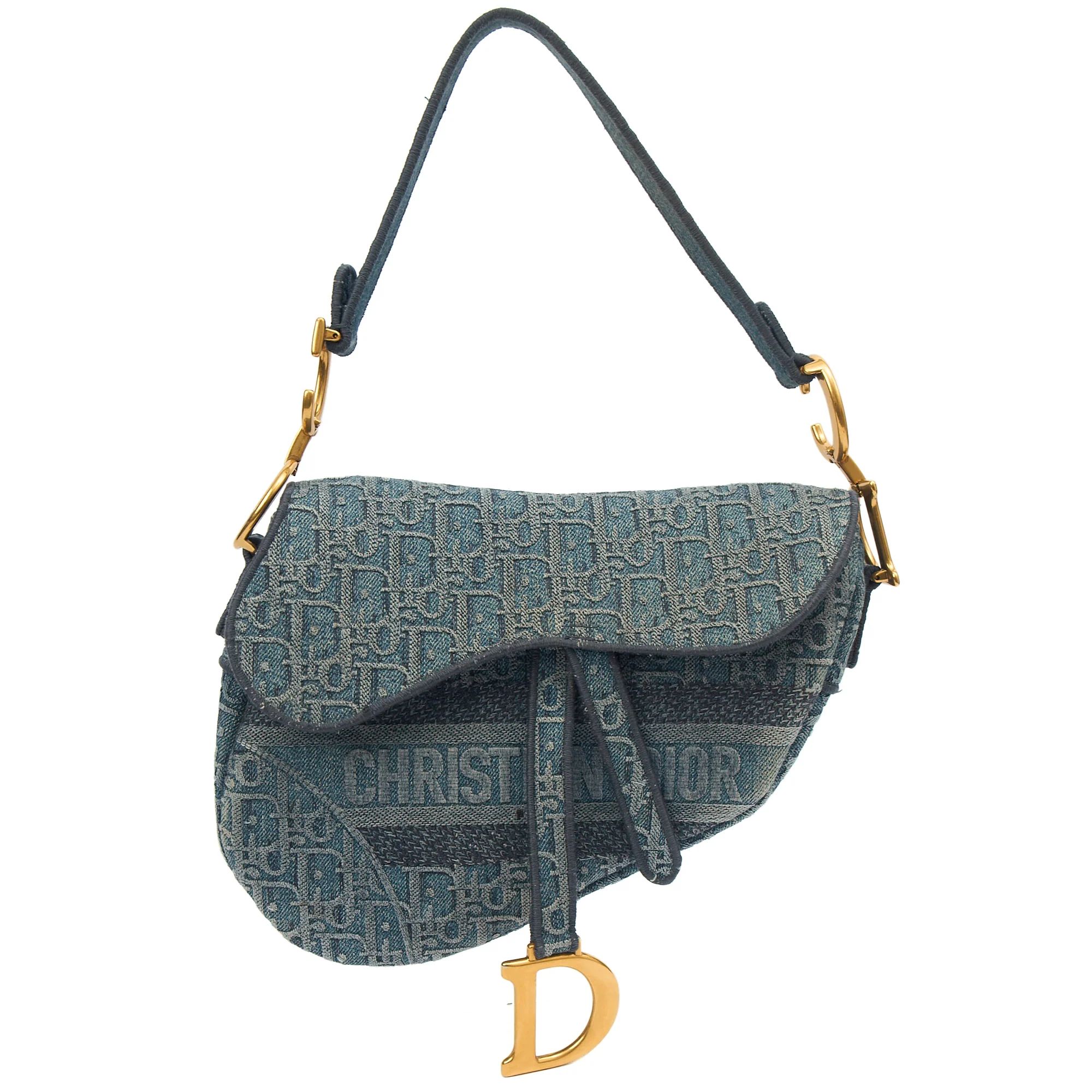 Picture of Christian Dior Shoulder Bag Saddle Bag in Blue, invalid