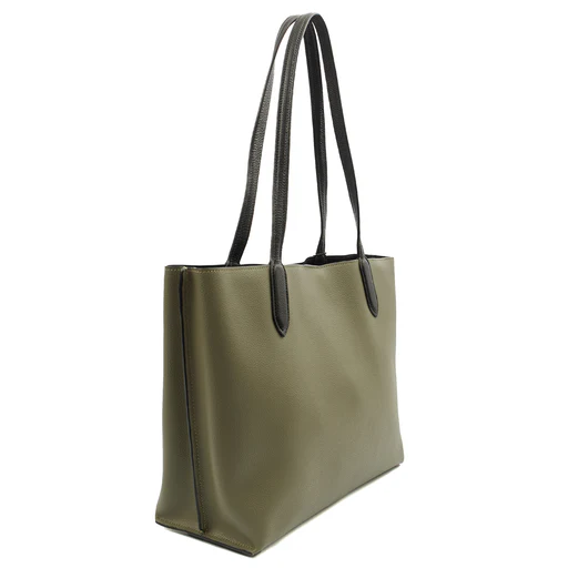 Picture of Coach Tote Willow Tote in Green, Leather