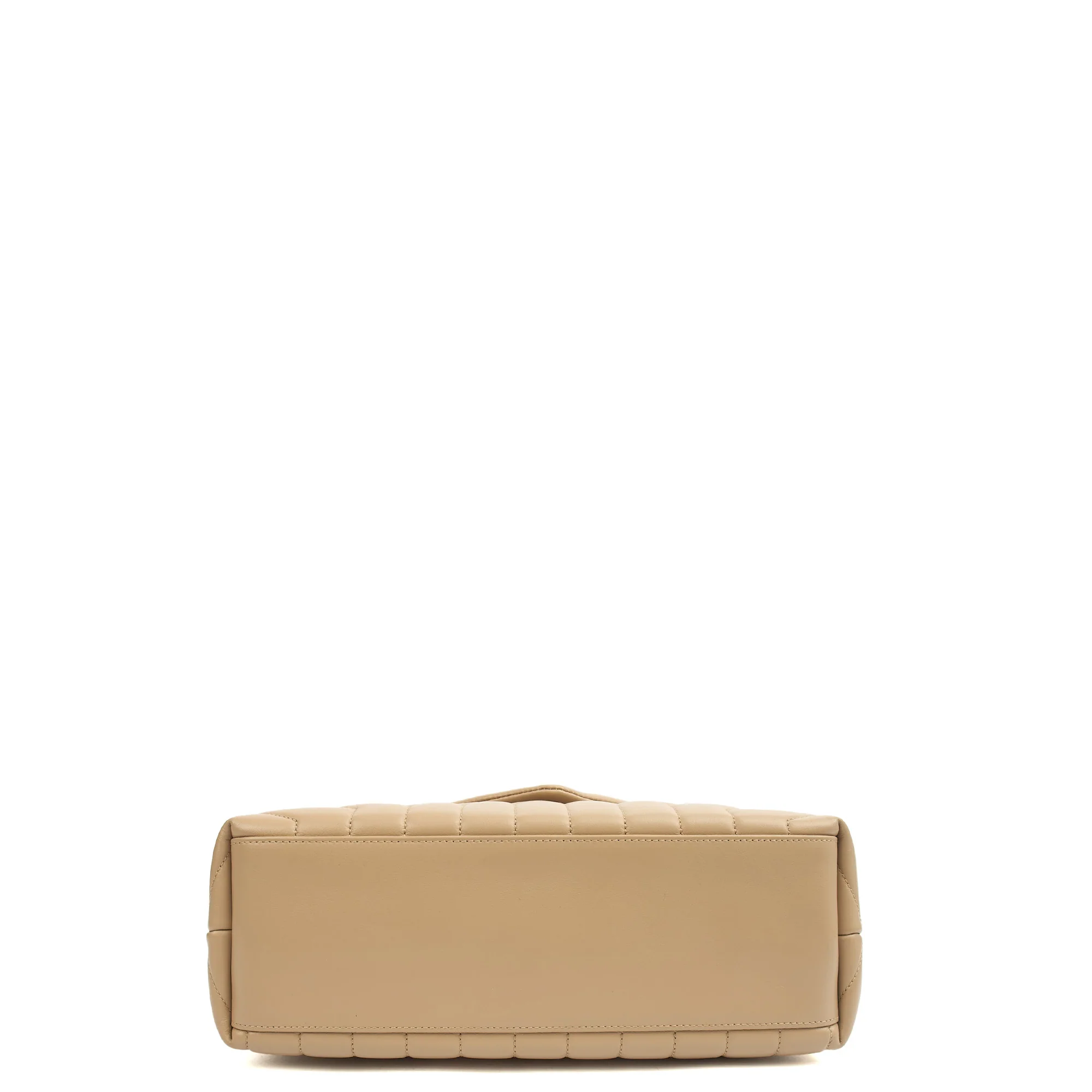 Picture of Saint Laurent Shoulder Bag Lou Lou - Medium in Cream, Calfskin Leather