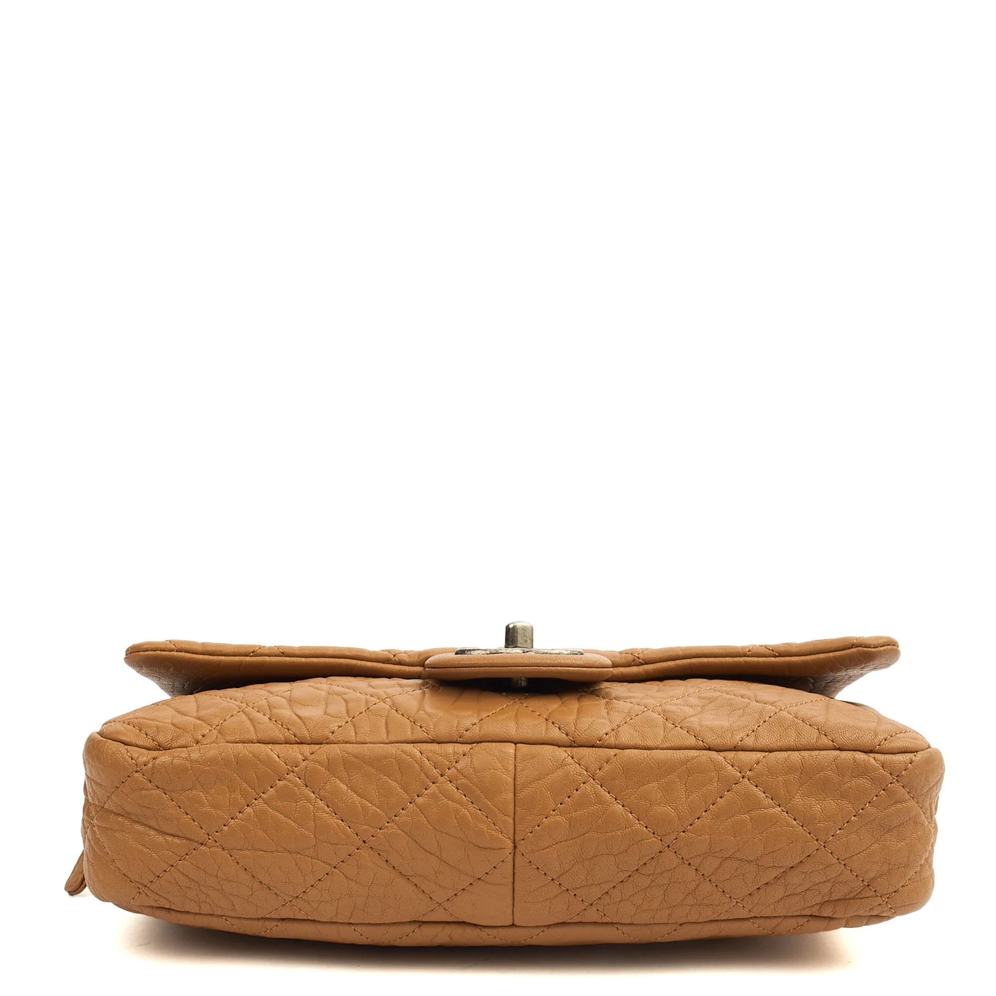 Picture of Chanel Shoulder Bag Flap Bag in Brown, Calfskin Leather