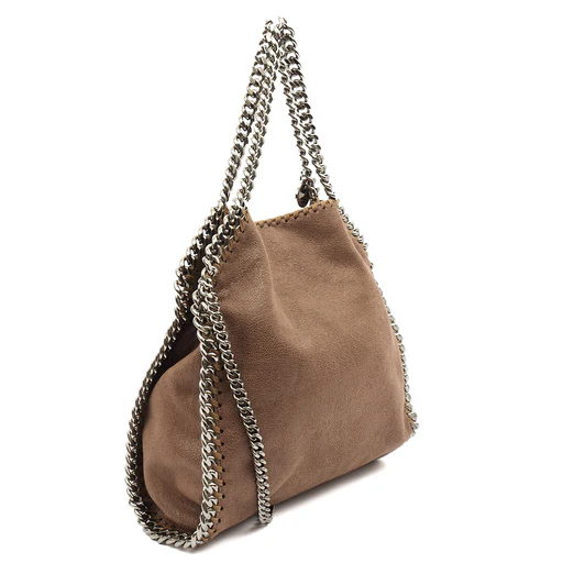 Picture of Stella McCartney Tote Falabella Mini Tote in Brown, Suede