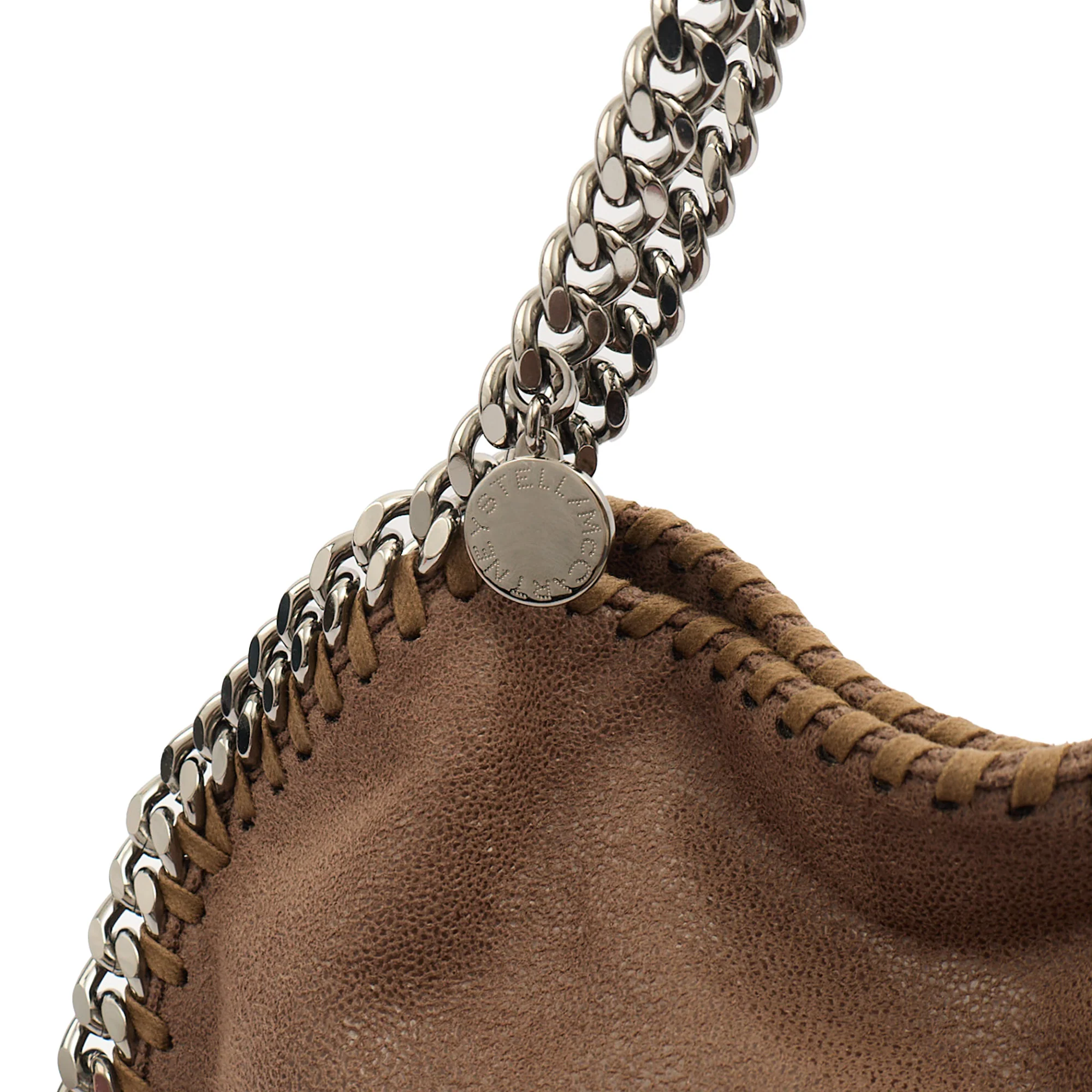 Picture of Stella McCartney Tote Falabella Mini Tote in Brown, Suede