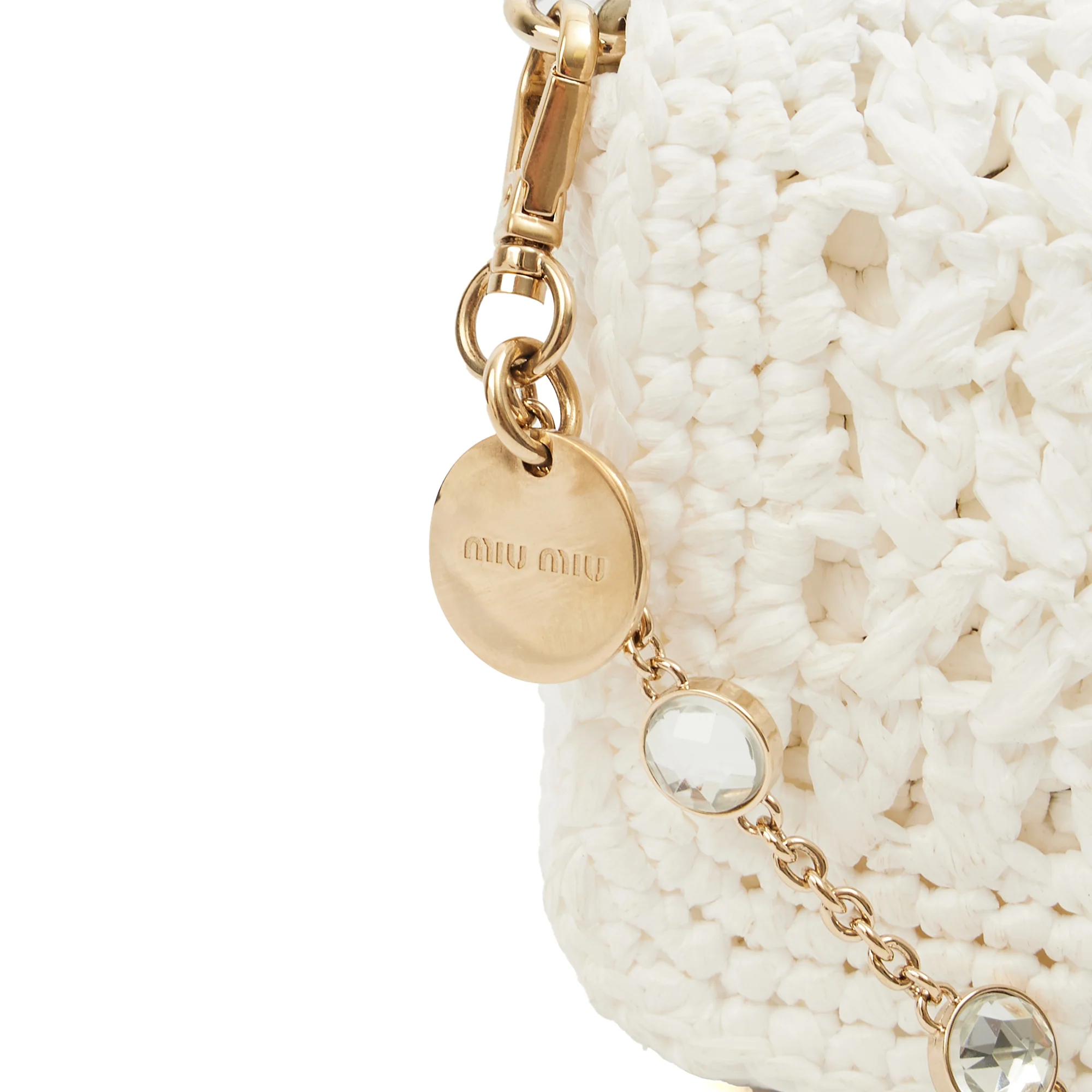 Picture of Miu Miu Cross Body Crossbody in White, Other